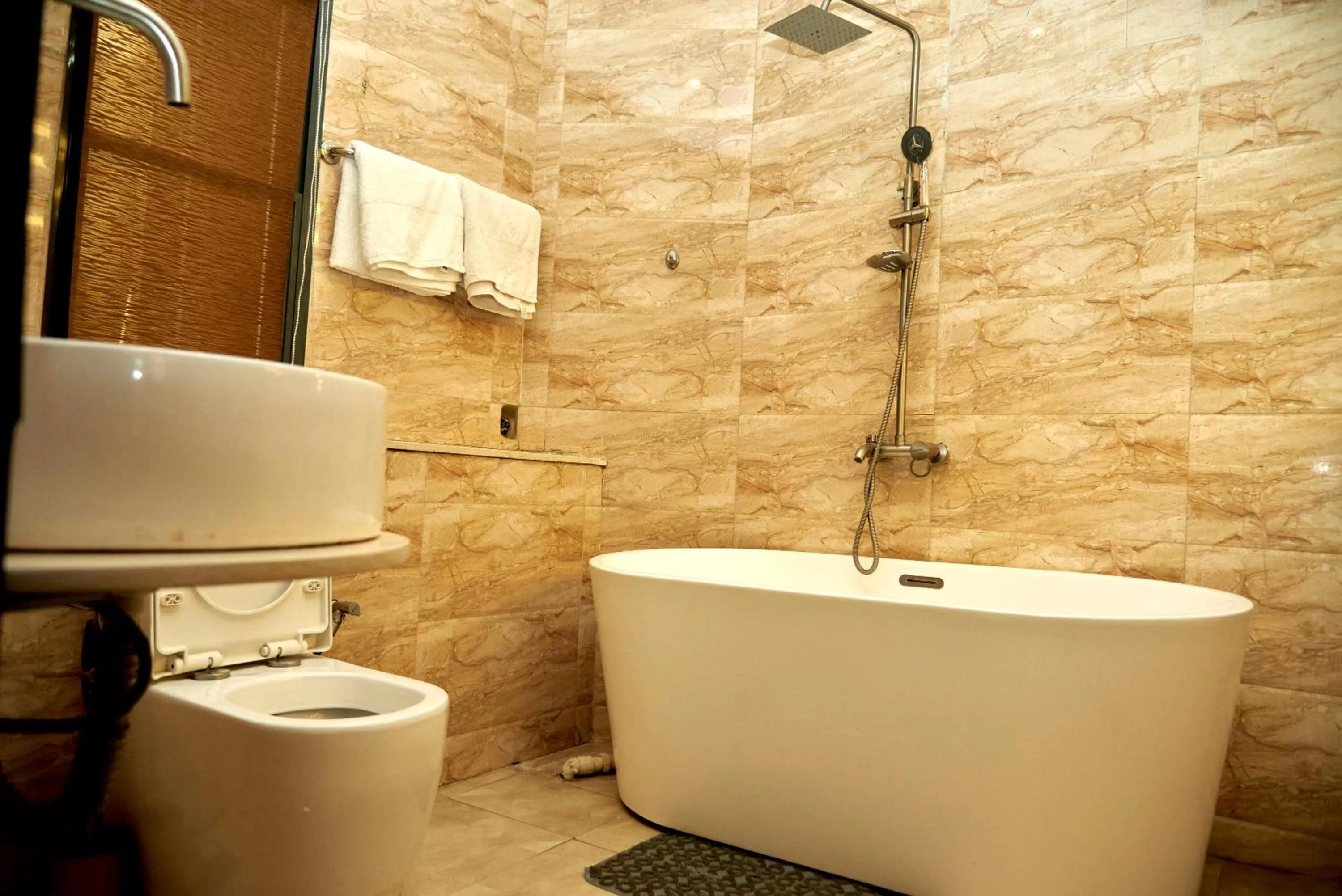 Bathroom in MayFair Hotel Maitama Abuja