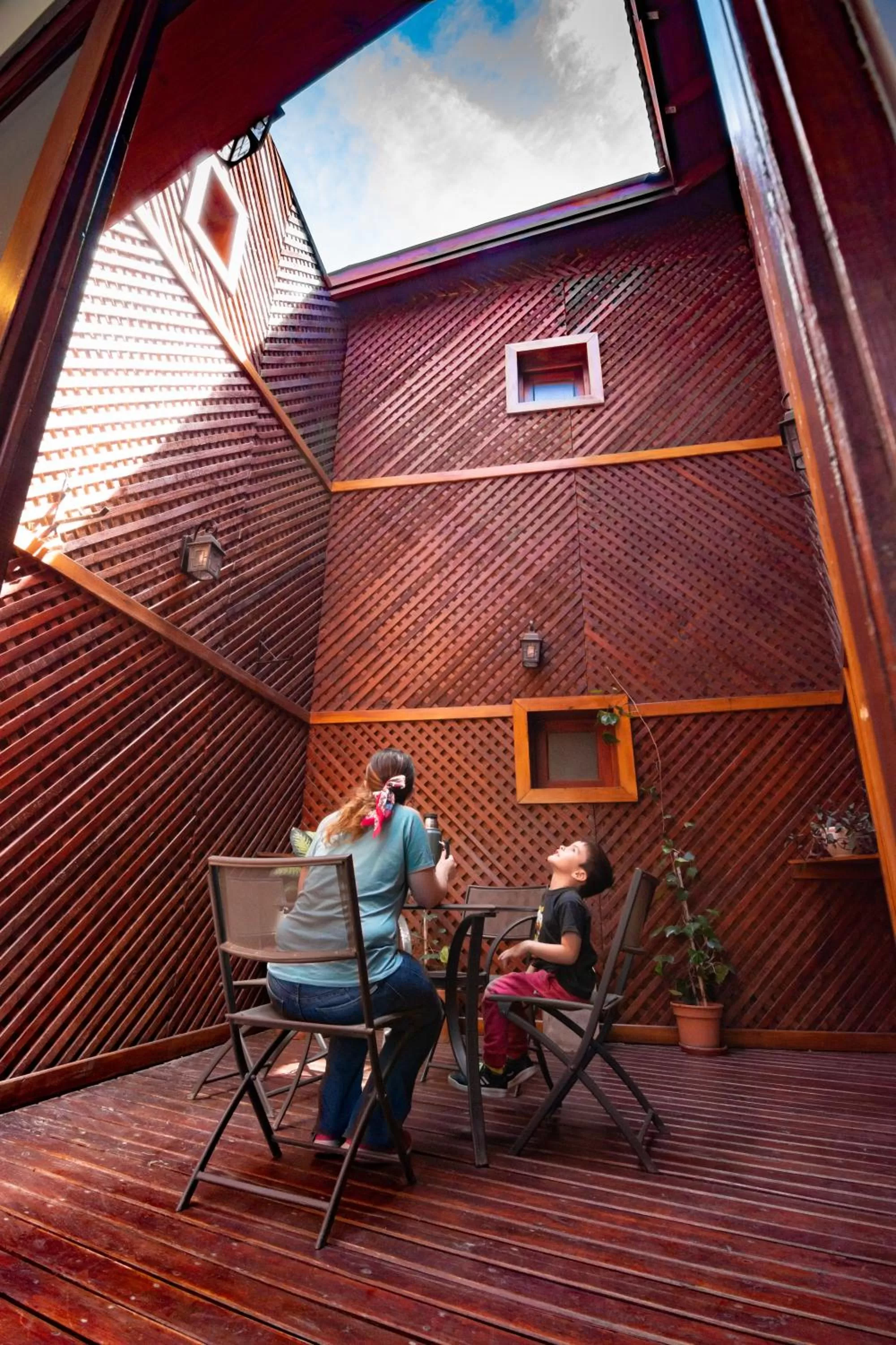 Patio in Hosteria Puerto San Julian