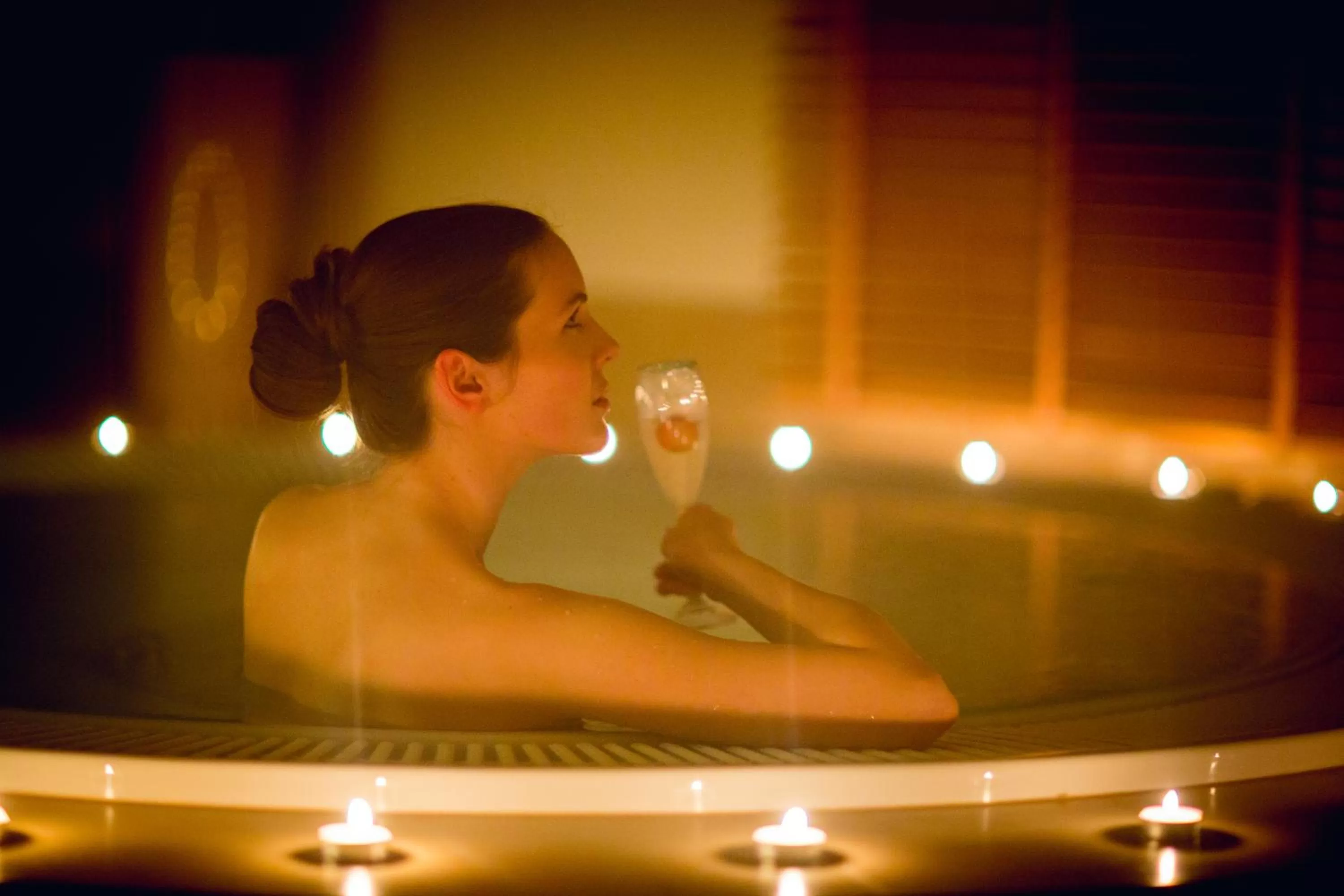 Hot Tub in Villa Aurelie