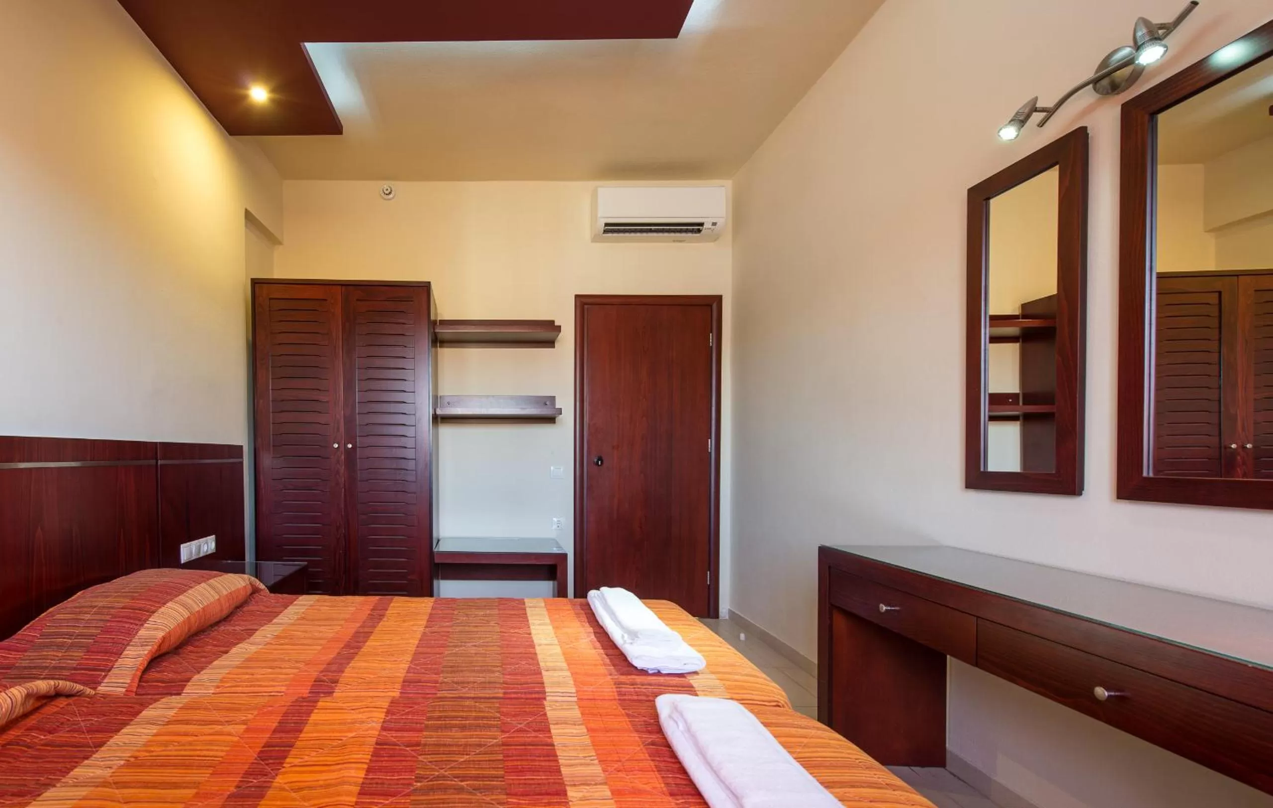 Bed in Canadian Hotel