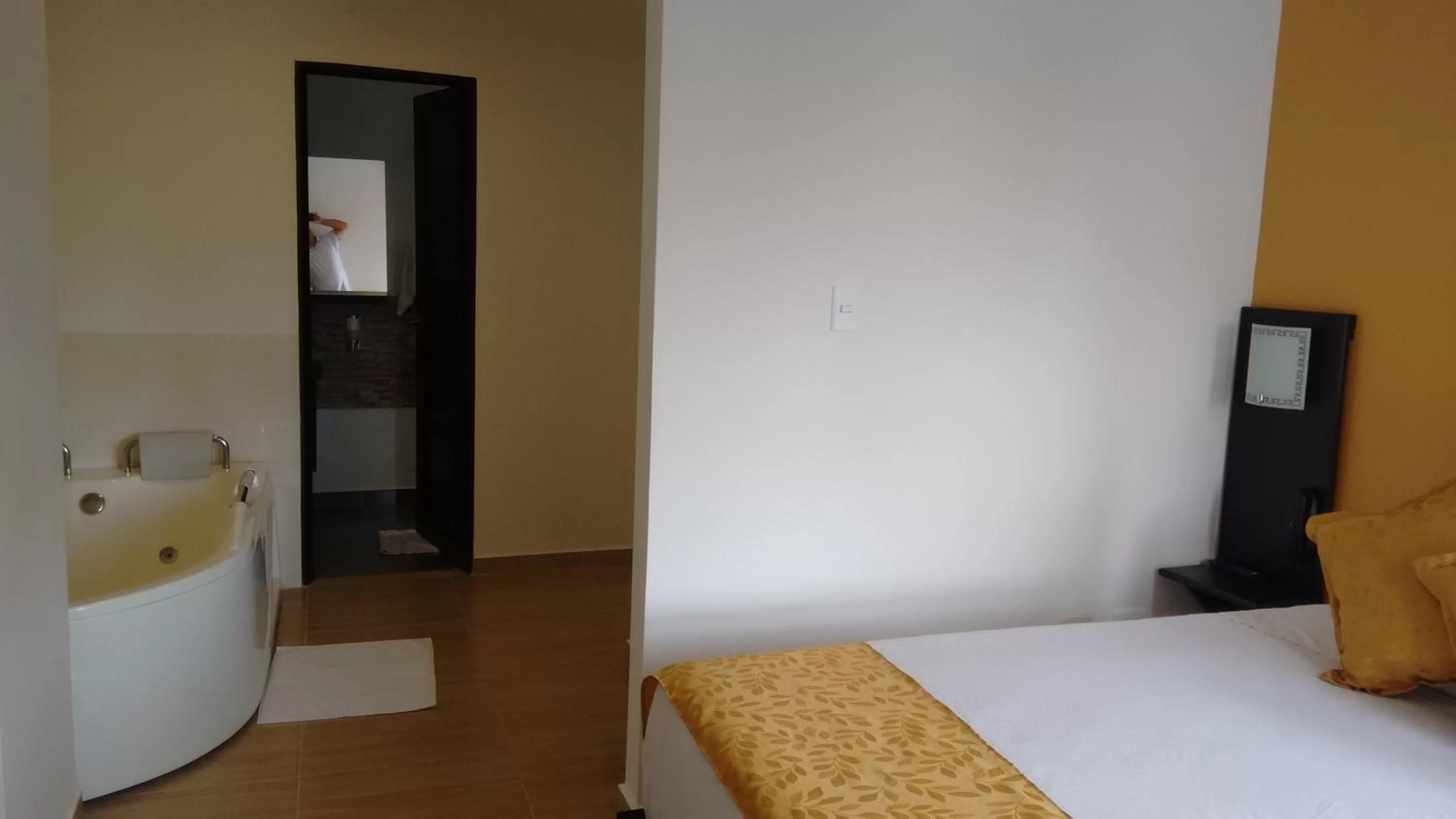 Bedroom, Bed in Hotel Anzea