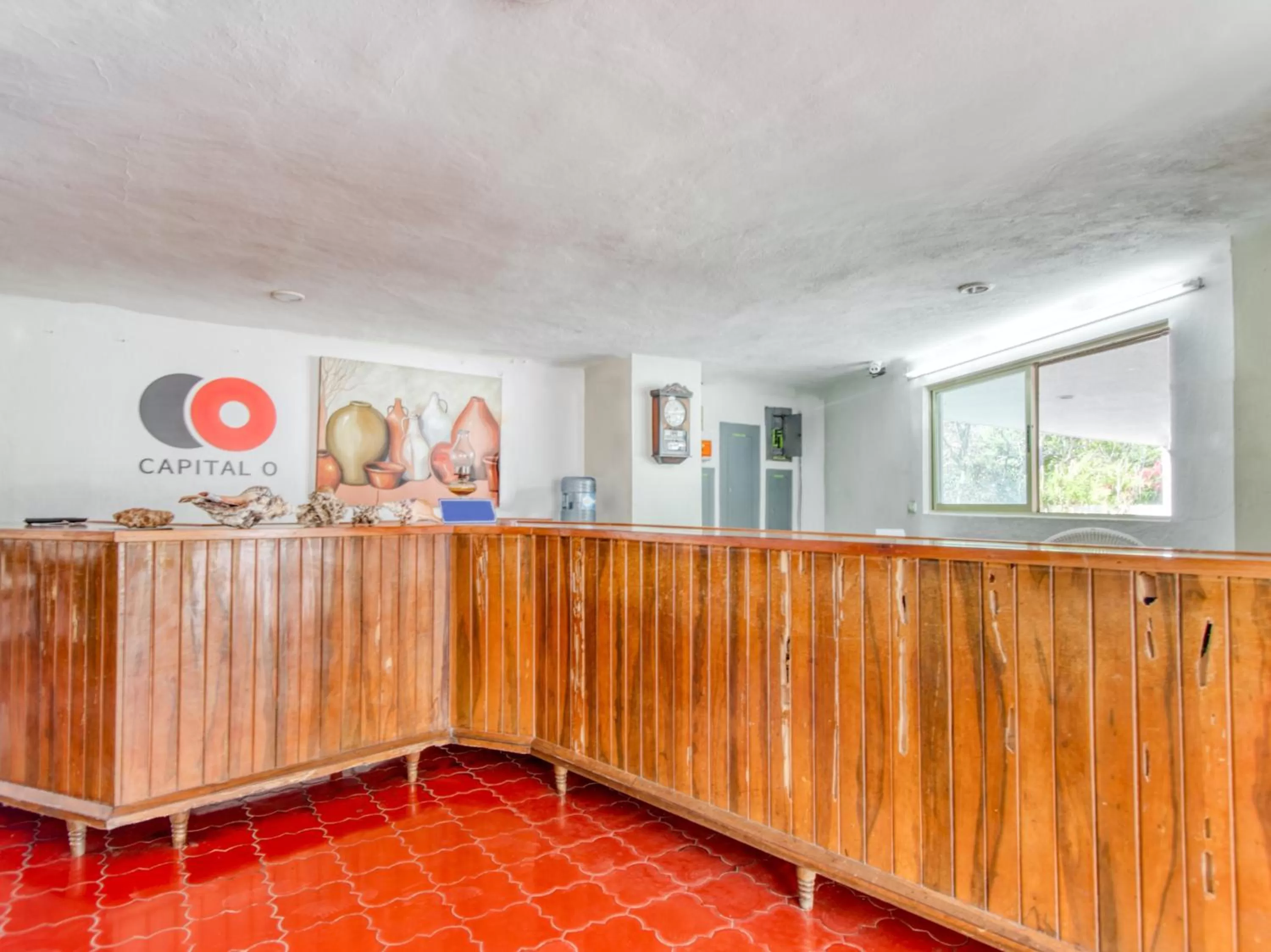 Lobby or reception in Hotel San Carlos