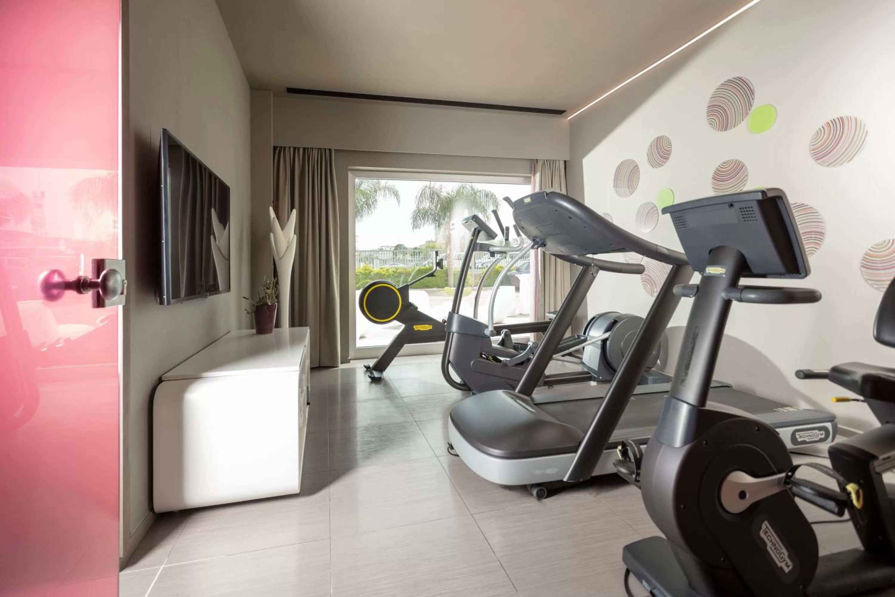 Fitness centre/facilities in 8Piuhotel