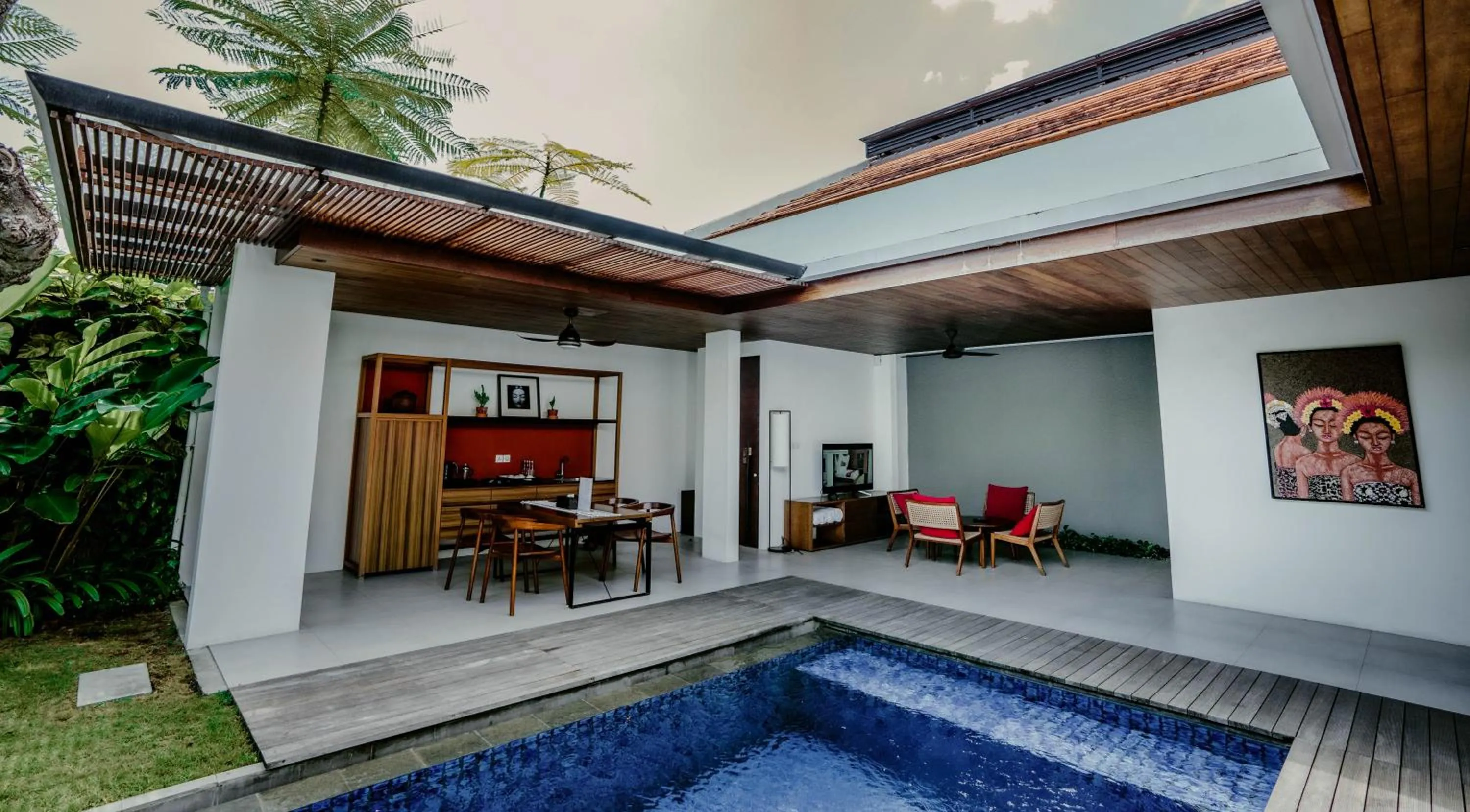 Property building in Abia Villa Legian