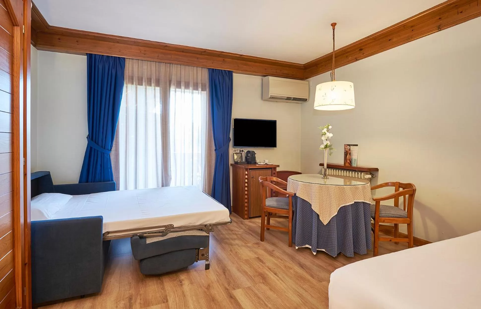 Bed in Hotel Grèvol Spa