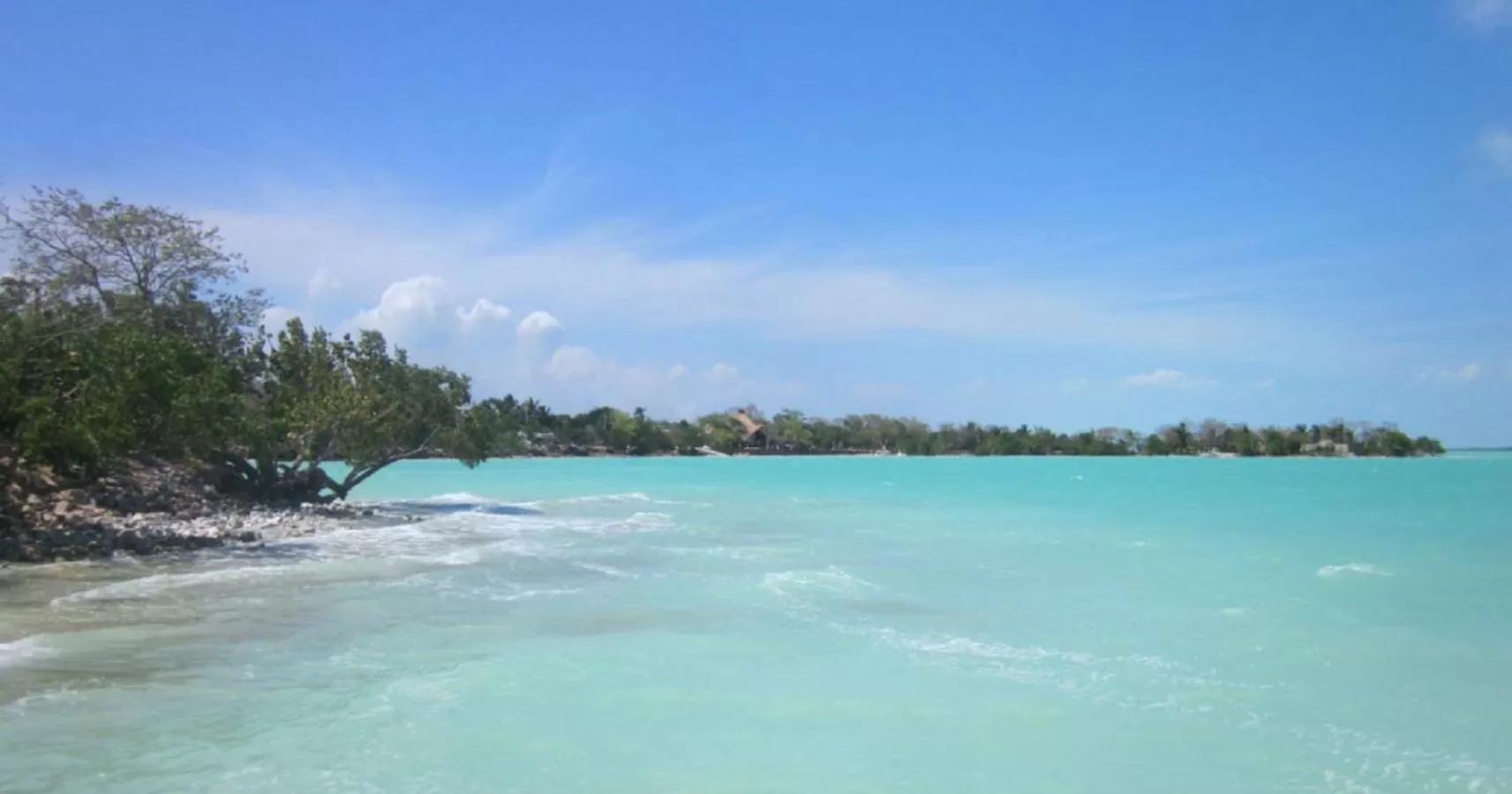 Natural landscape in Capital O Oxtankah,chetumal bay