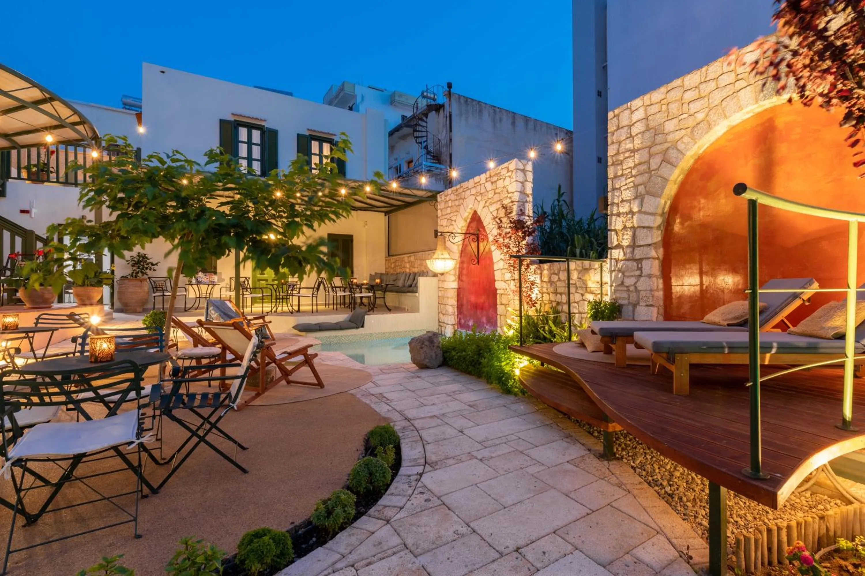 Garden in Sperveri Boutique Hotel