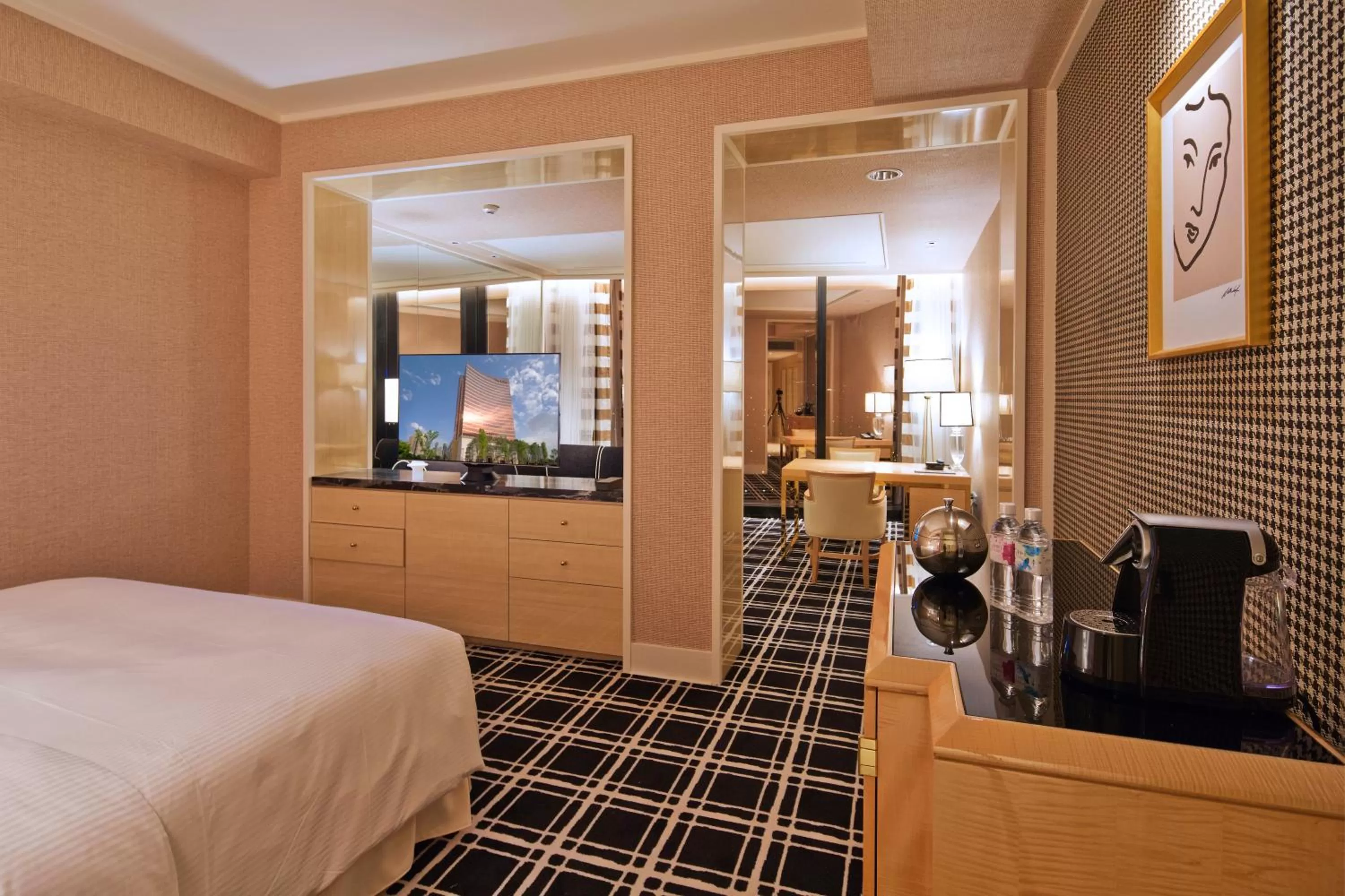 Bed in THE LIN Hotel