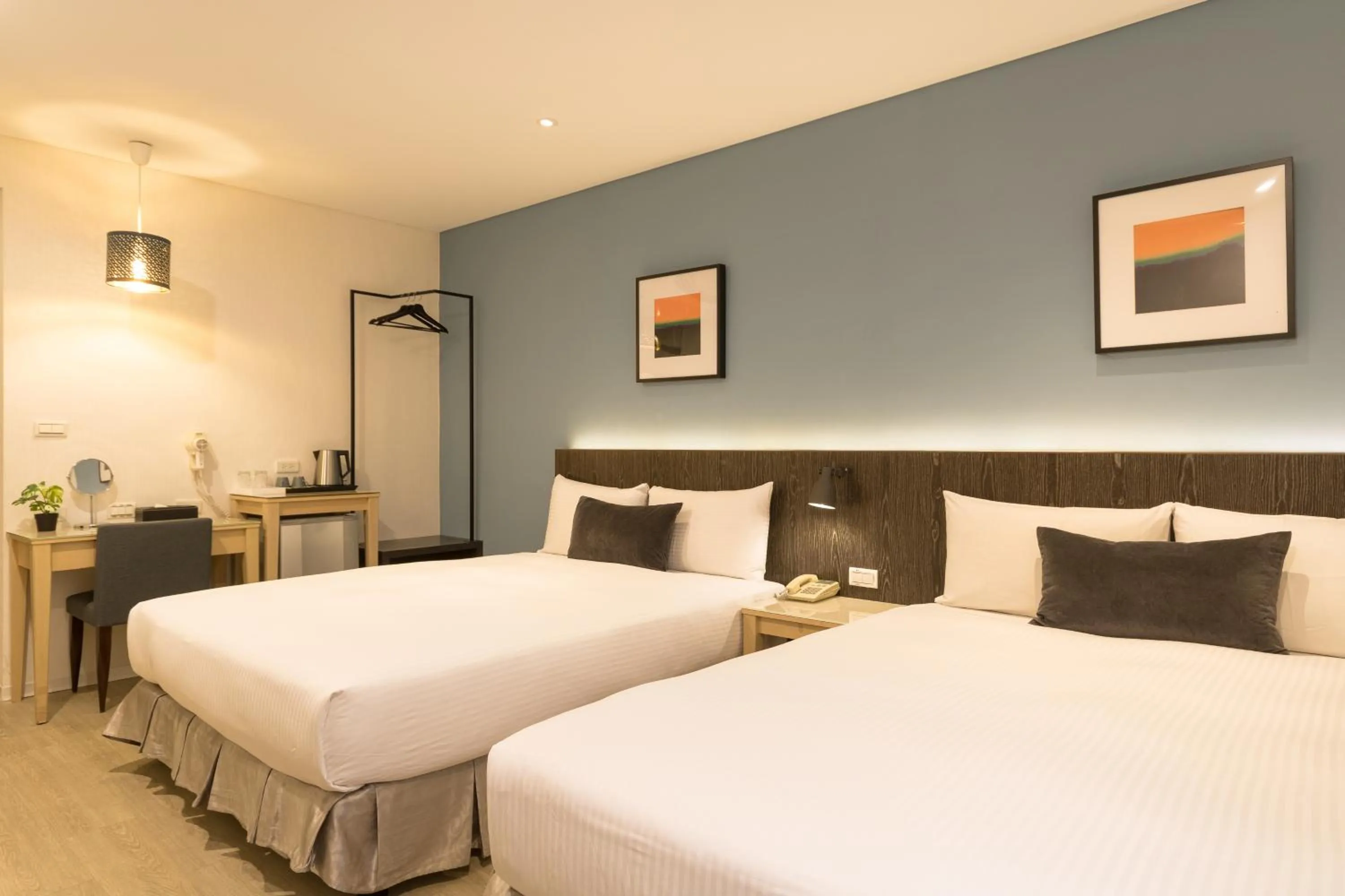 Bed in Tan Tso Ma Li Commercial Hotel