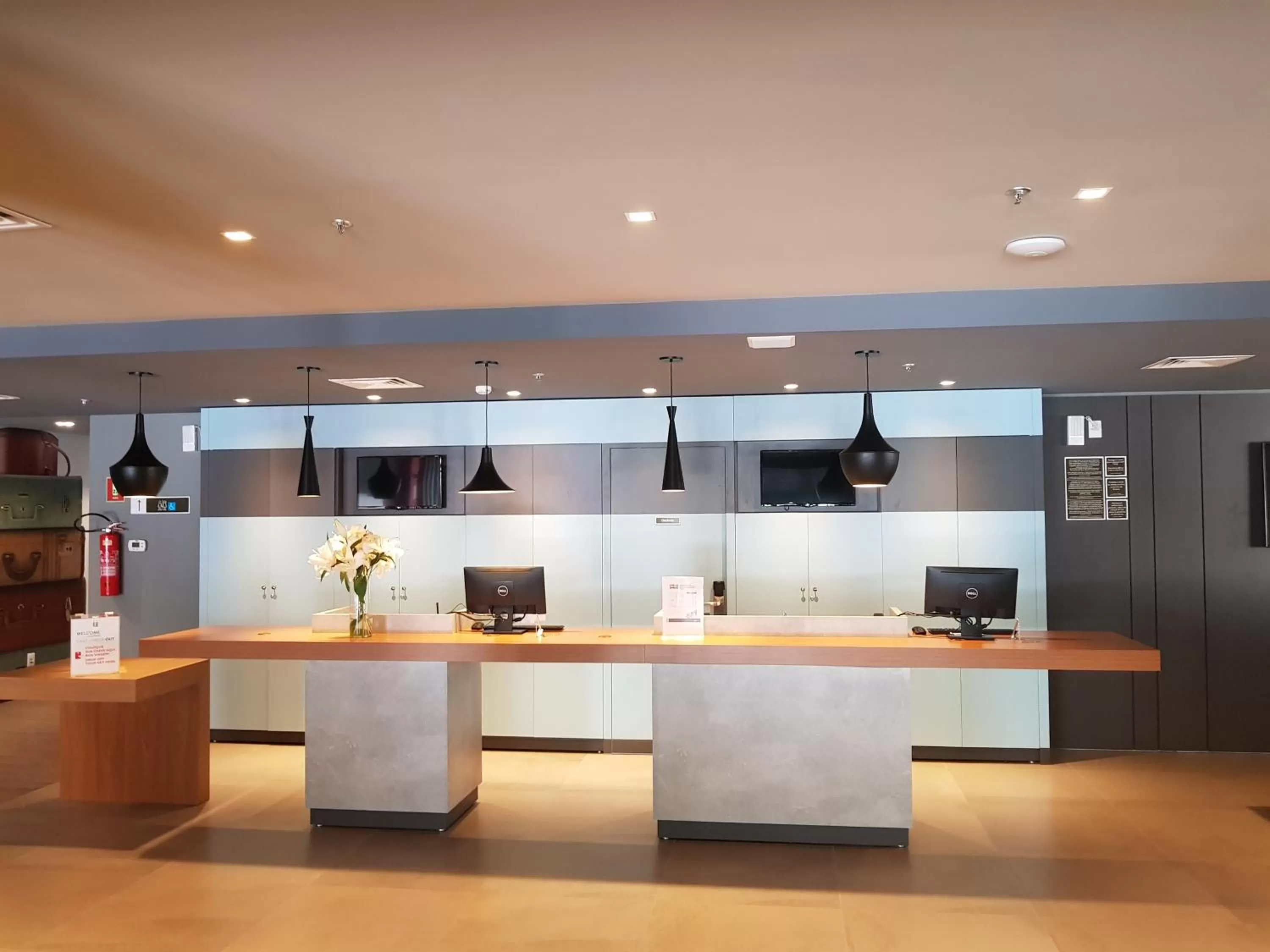 Lobby or reception in ibis Carlos Barbosa