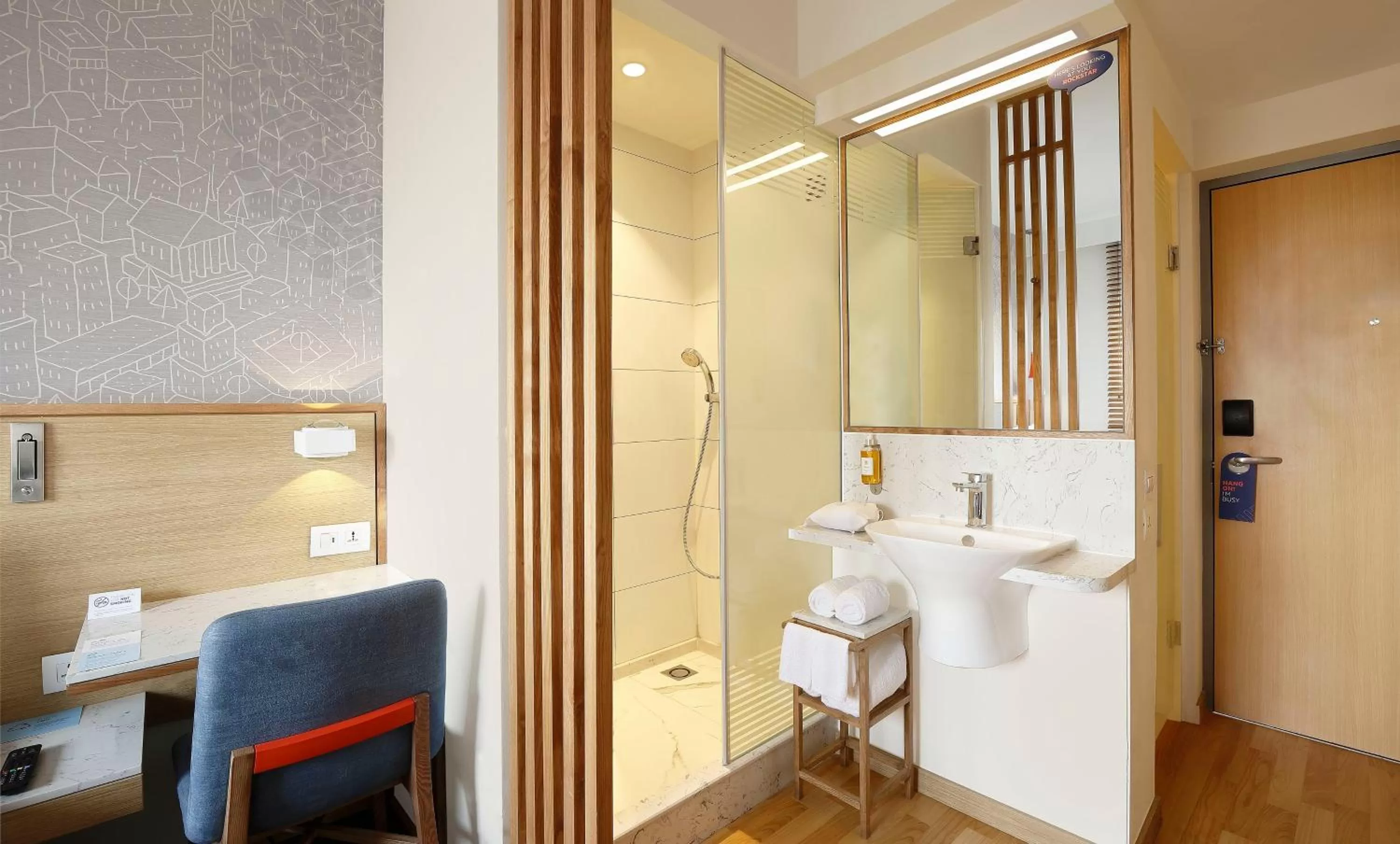 Bathroom in Holiday Inn Express Hyderabad HITEC City by IHG