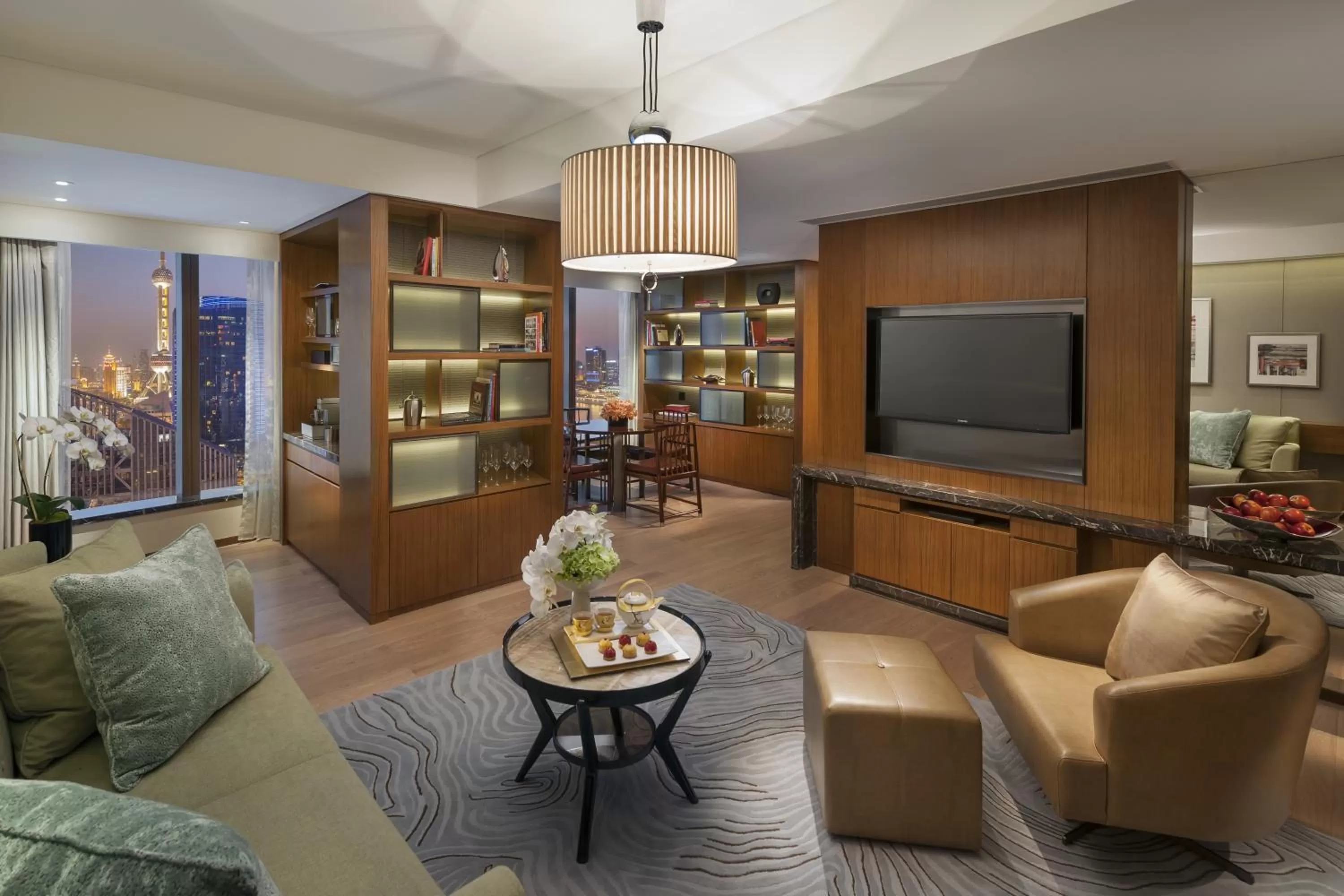 Premier River View Suite King in Mandarin Oriental Pudong, Shanghai