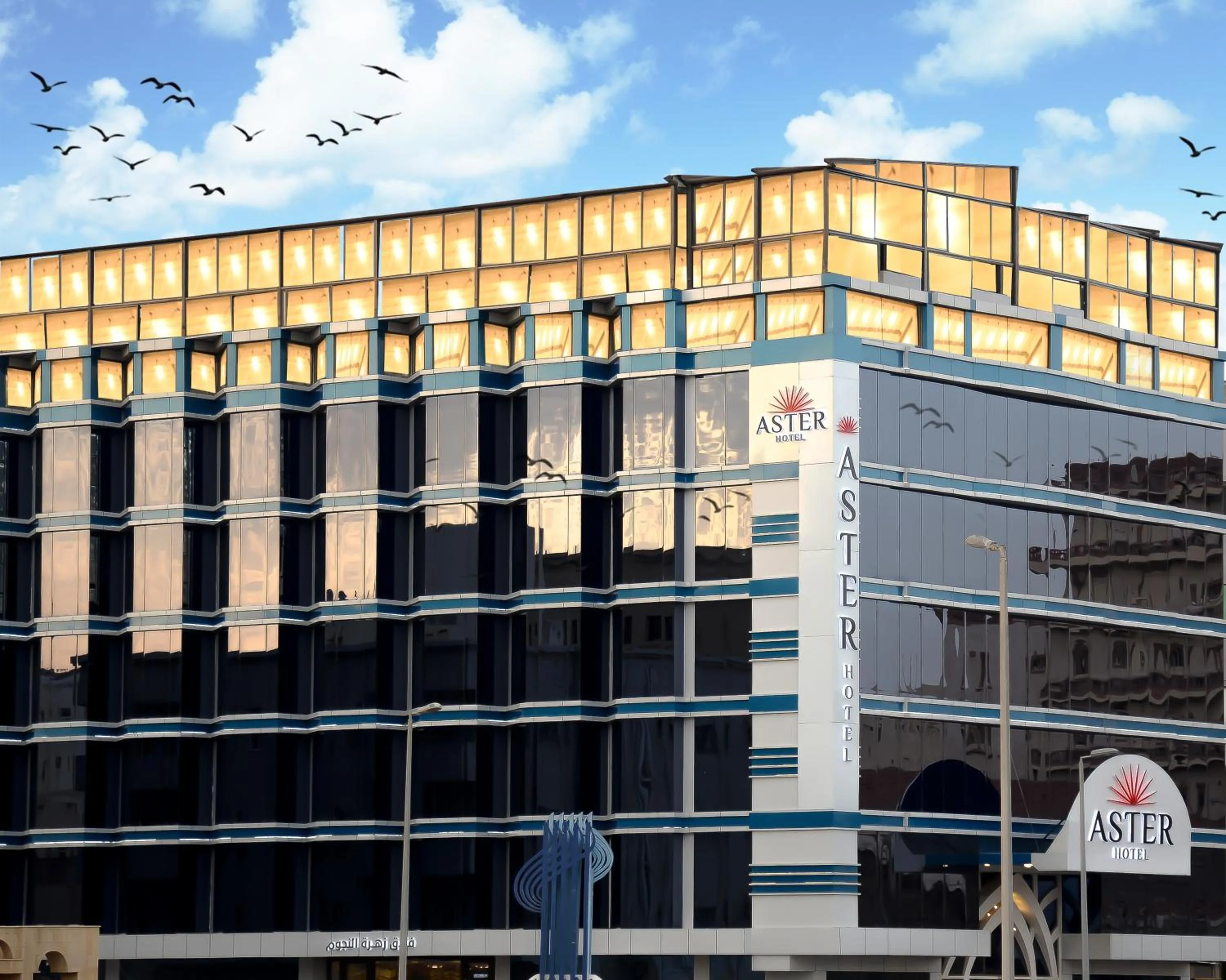 Property building in Aster Hotel