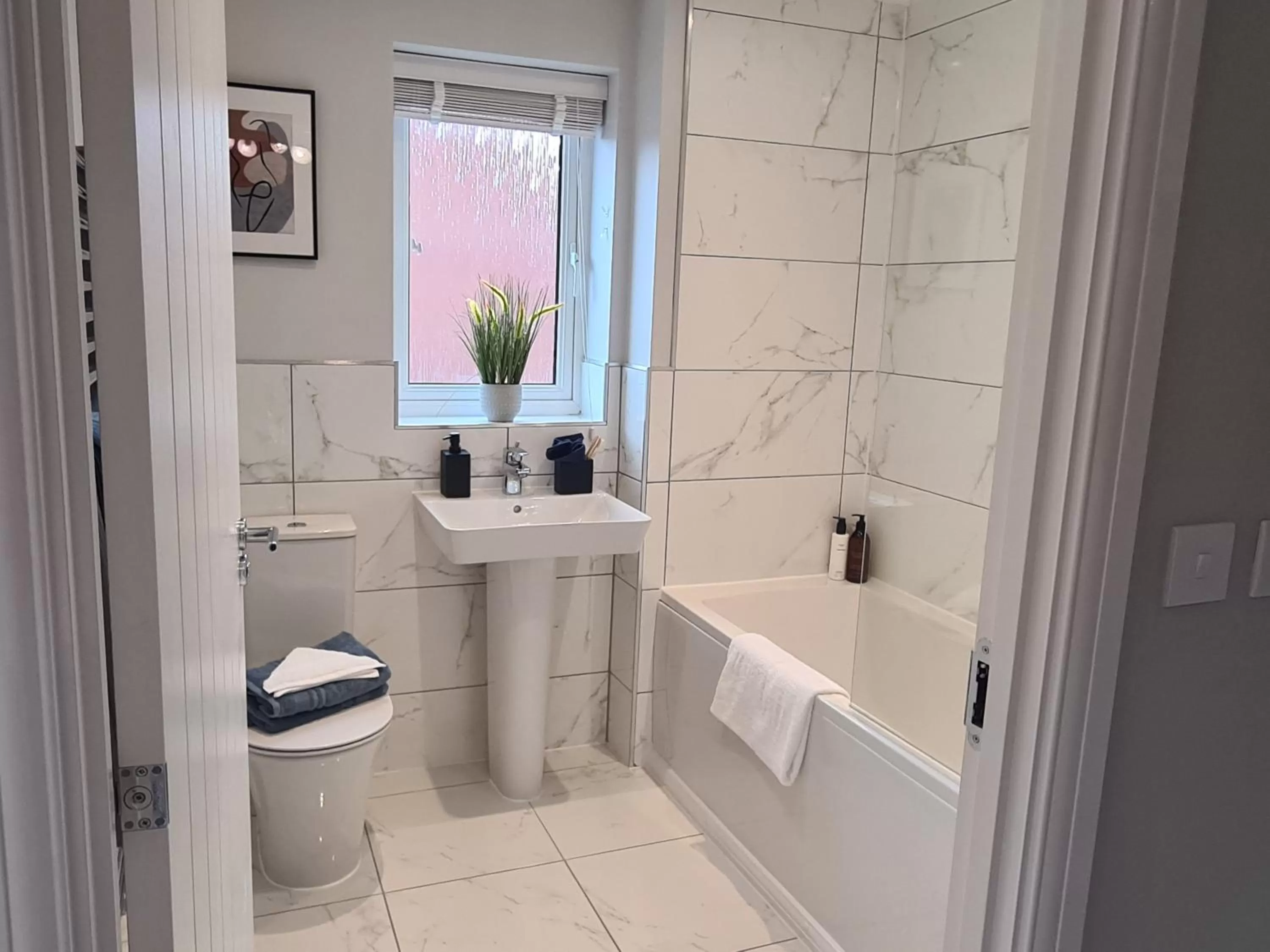 Bathroom in Ria's B n B