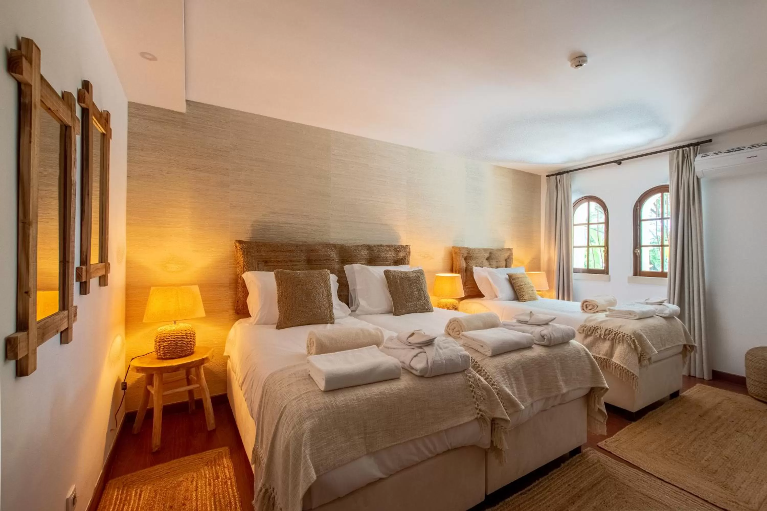 Bed in Villa Pietra Estoril Eco Guesthouse