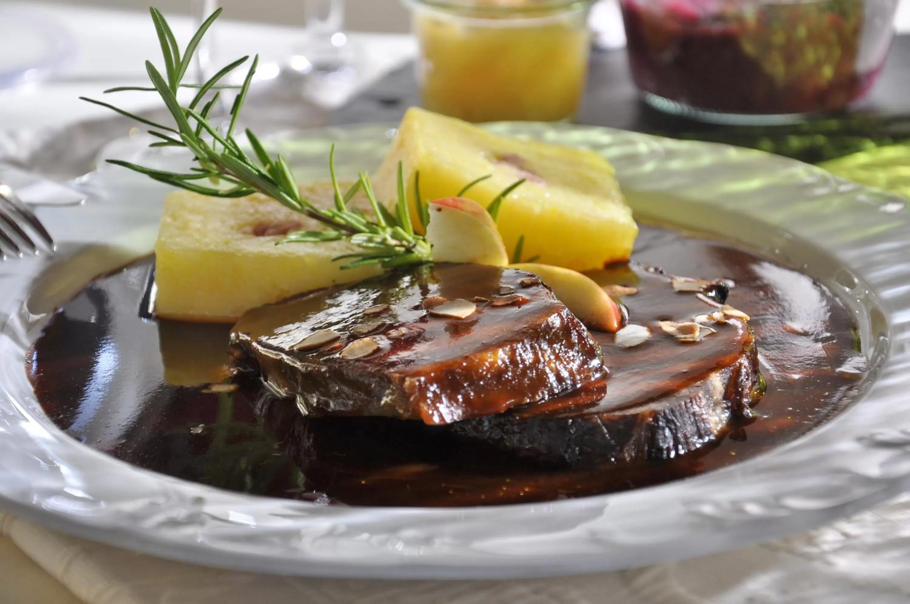 Food close-up in Weinhotel Landsknecht