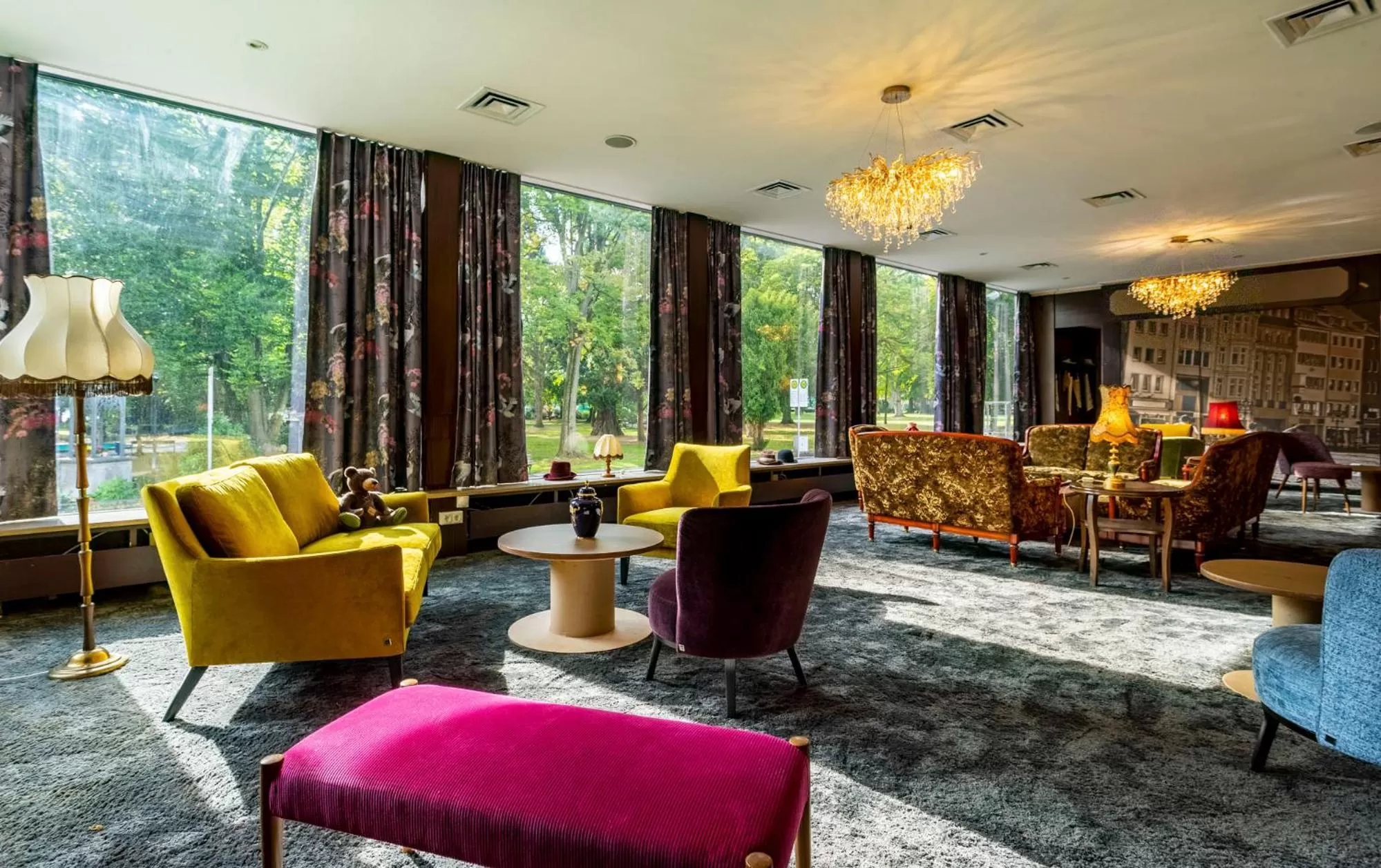 Lobby or reception in tinyTwice Hotel Bonn