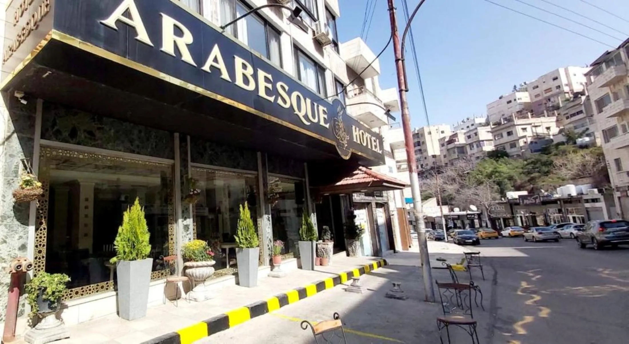 Location in Arabesque Hotel