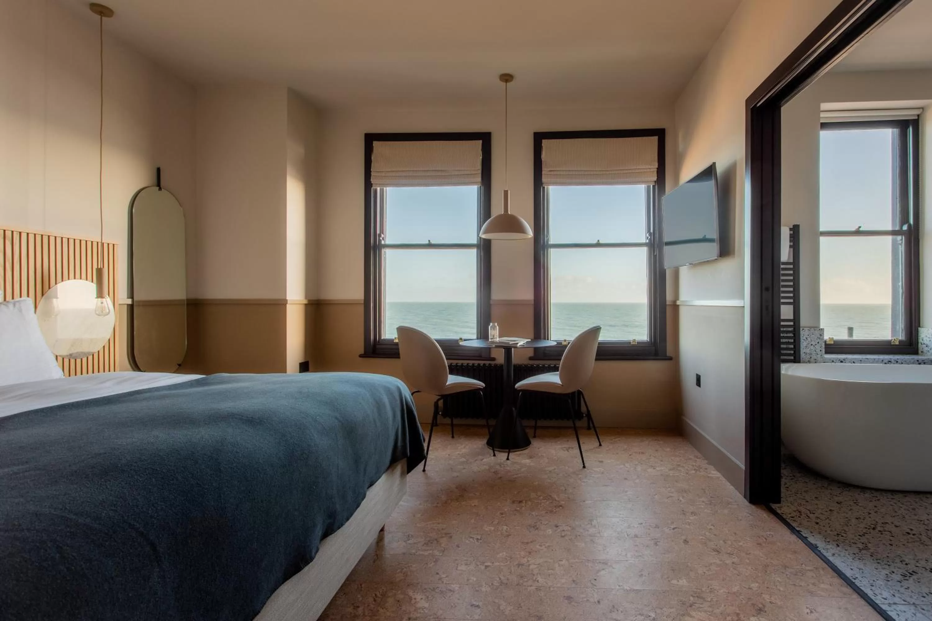 Bedroom in Port Hotel