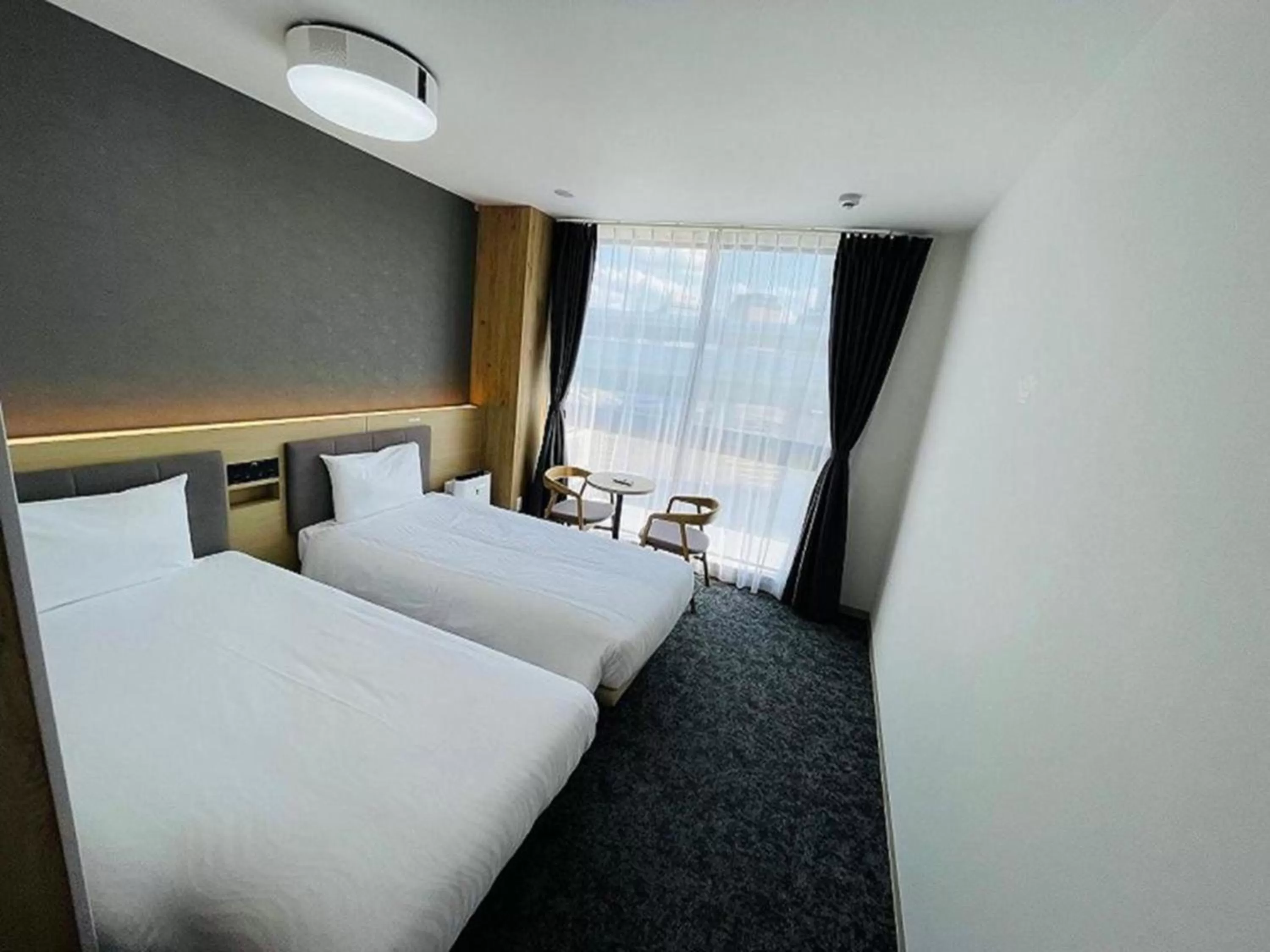 Bed in Henn na Hotel Kansai Airport