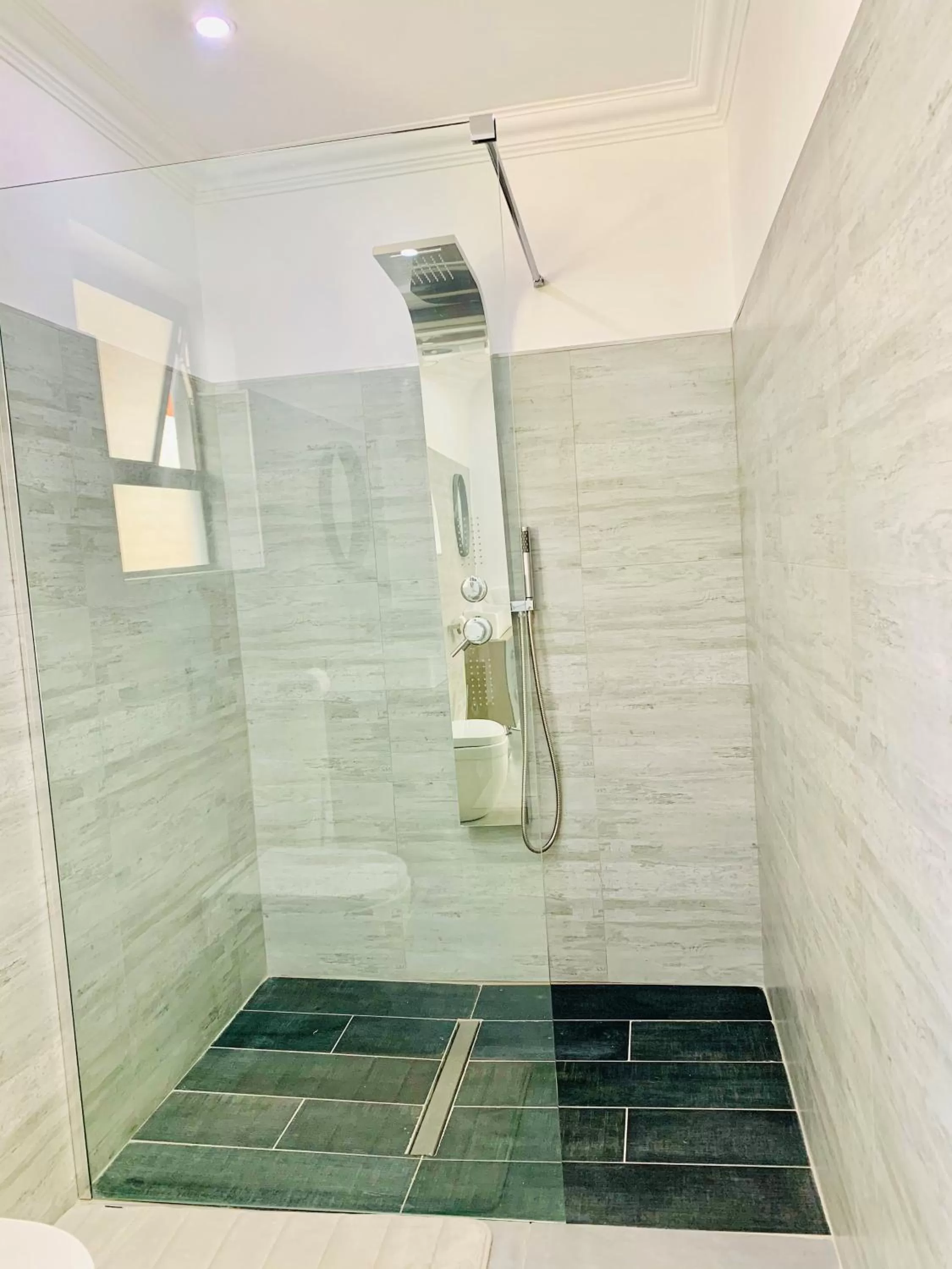 Bathroom in 24 On Basil Inventive suites