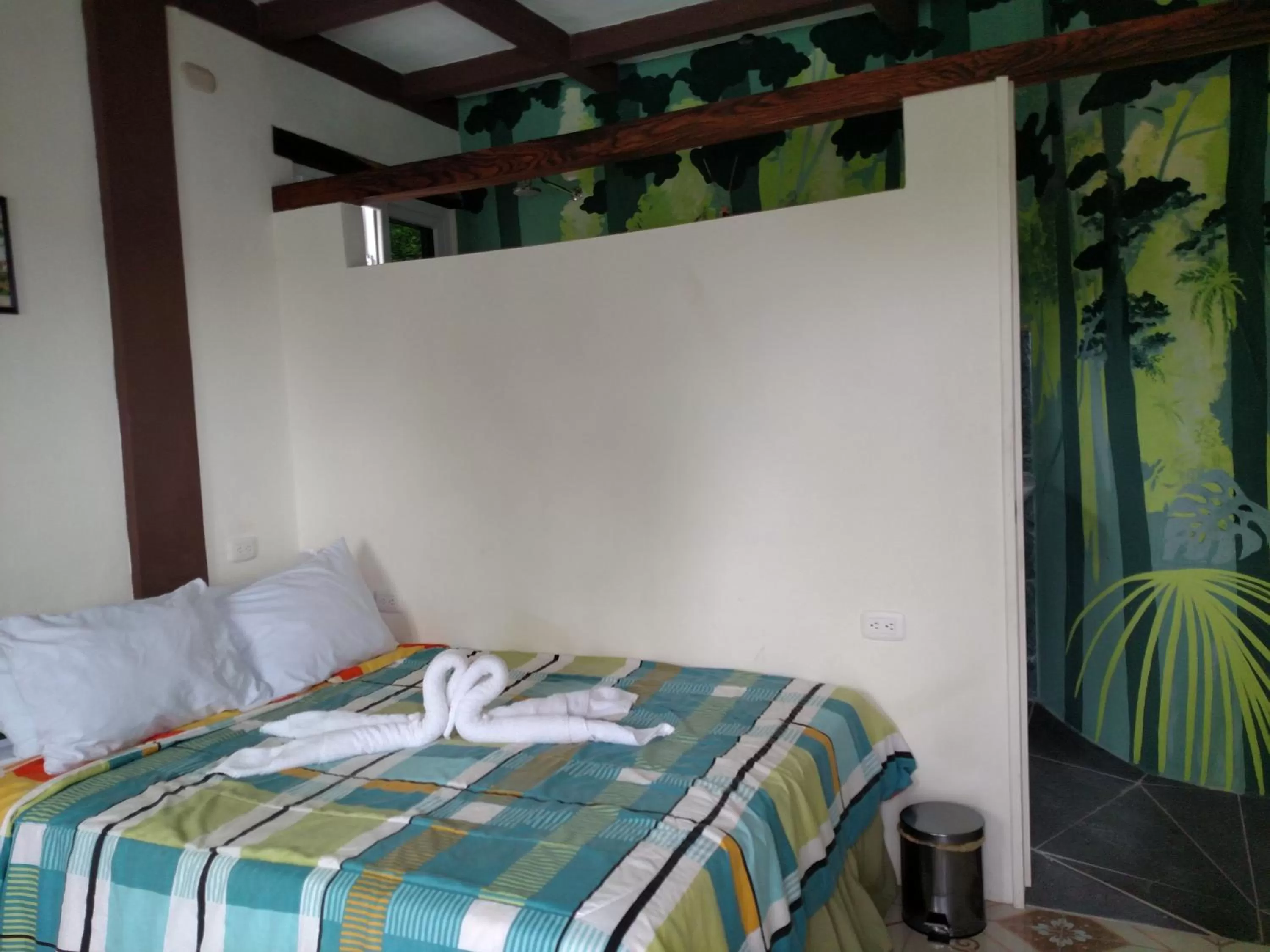 Bed in Zapote Tree Inn
