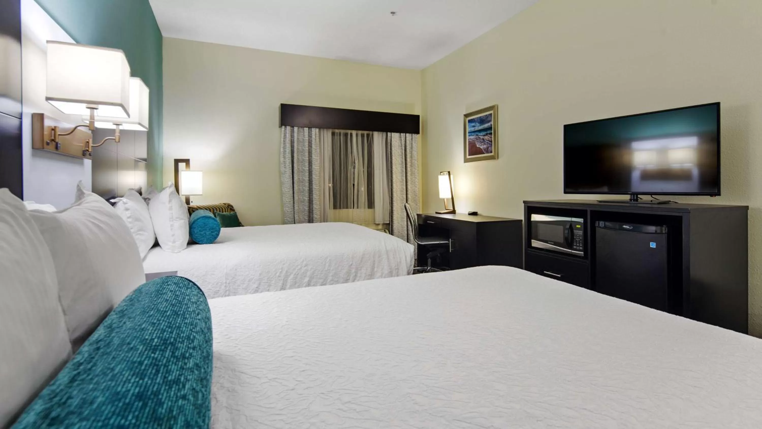 TV and multimedia, Bed in Best Western Mayport Inn and Suites