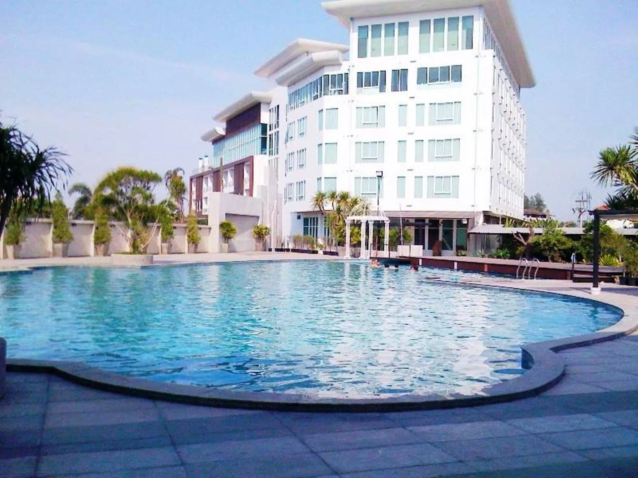 Swimming pool in Prajaktra Design Hotel