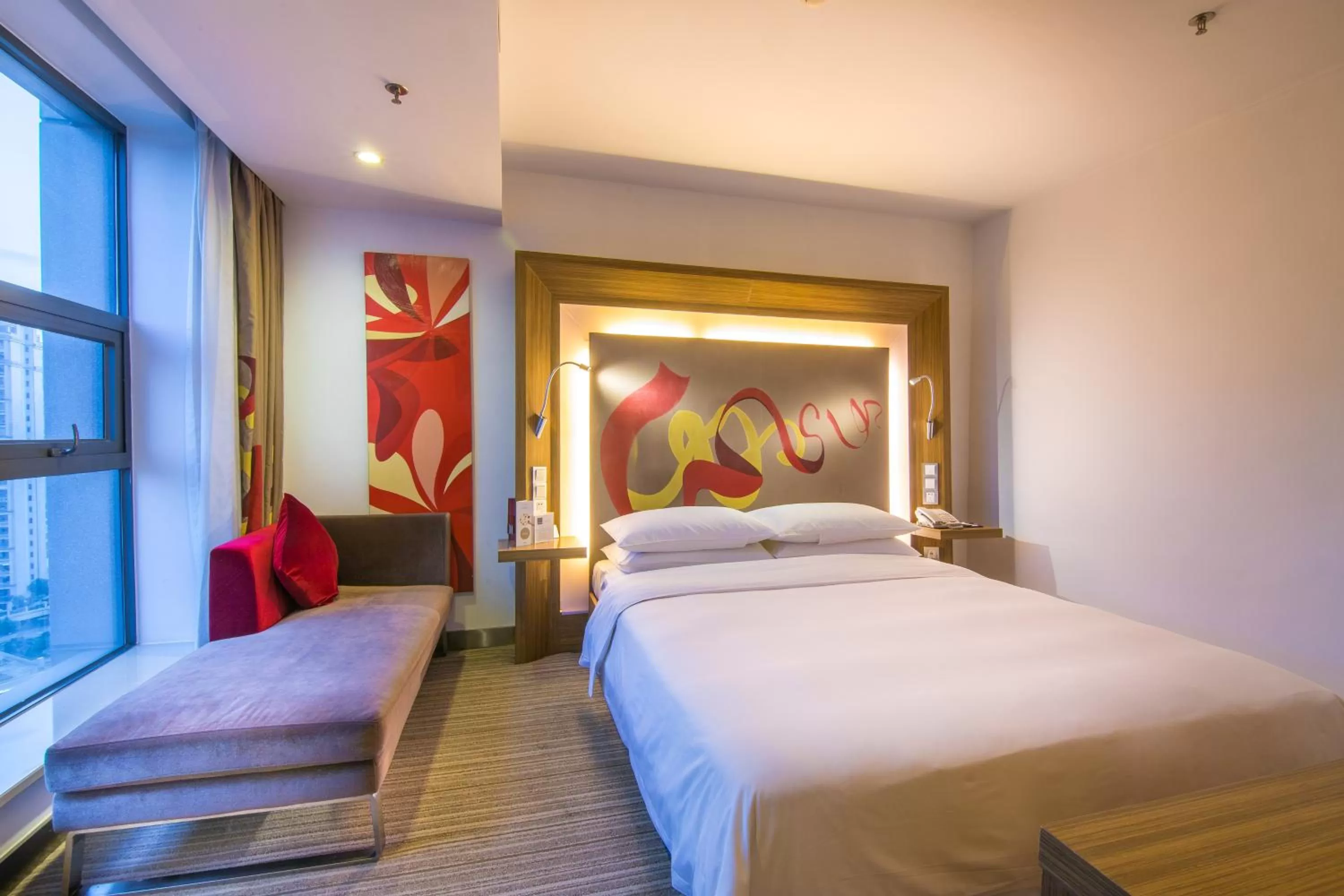 Bed in Novotel Guiyang Downtown