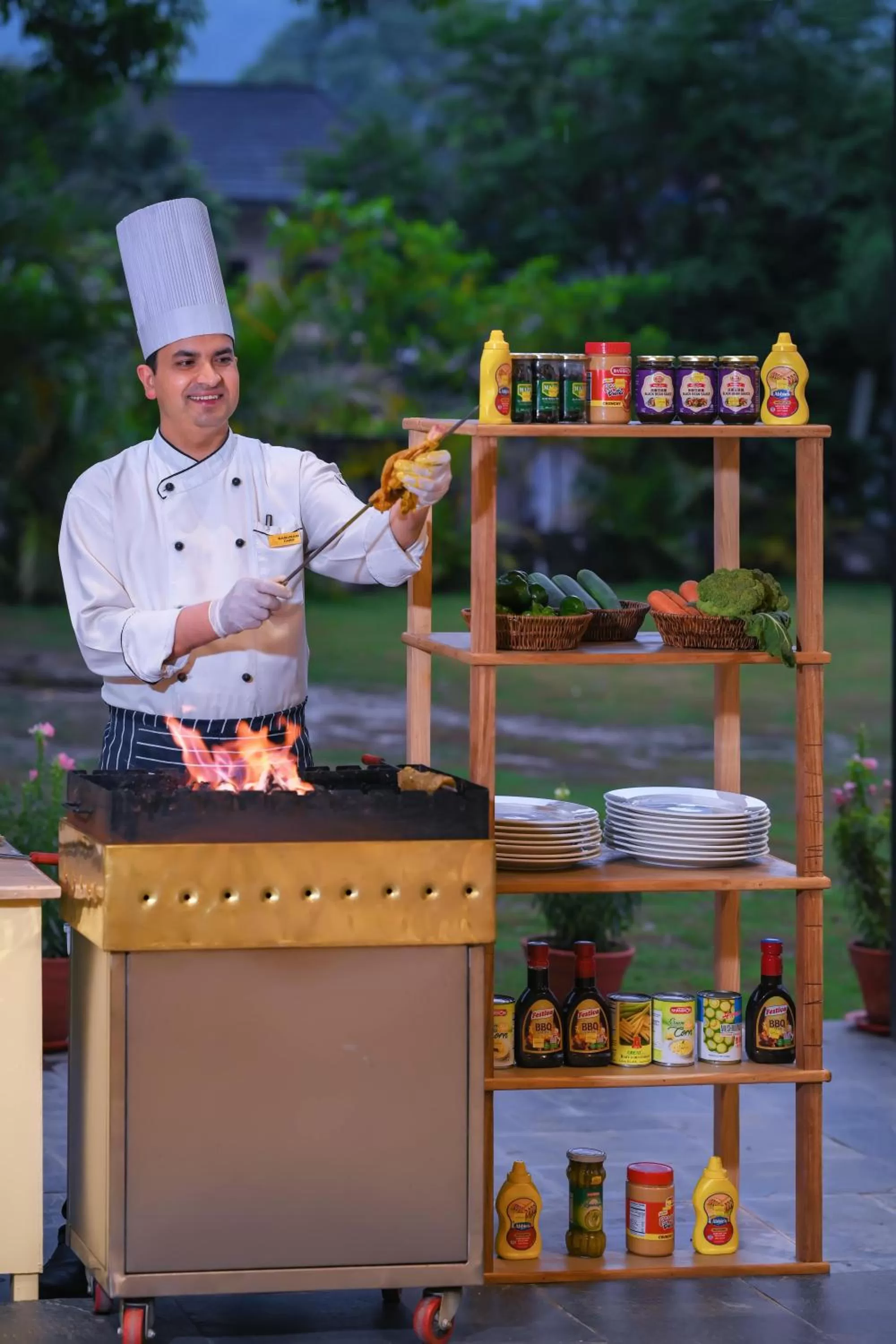 Restaurant/places to eat in Hotel Barahi Pokhara