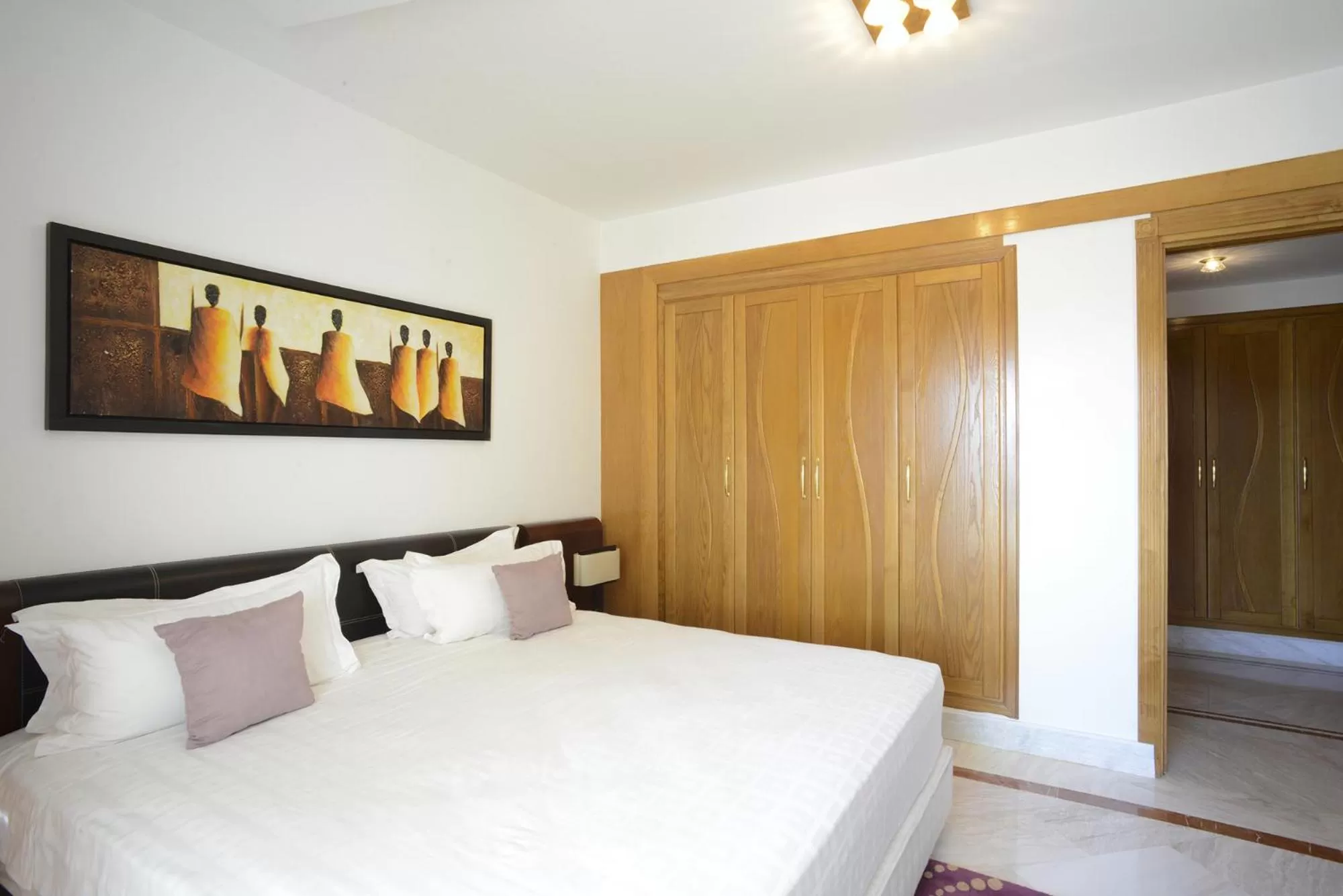 Bedroom, Bed in The Penthouse Suites Hotel