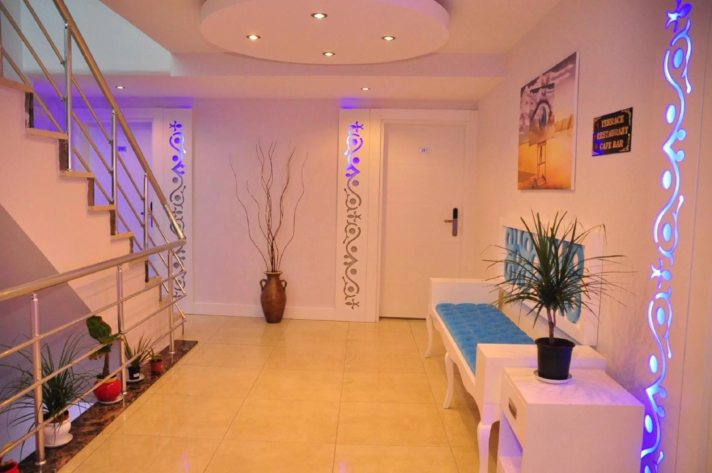 Lobby or reception in Aura Boutique Hotel