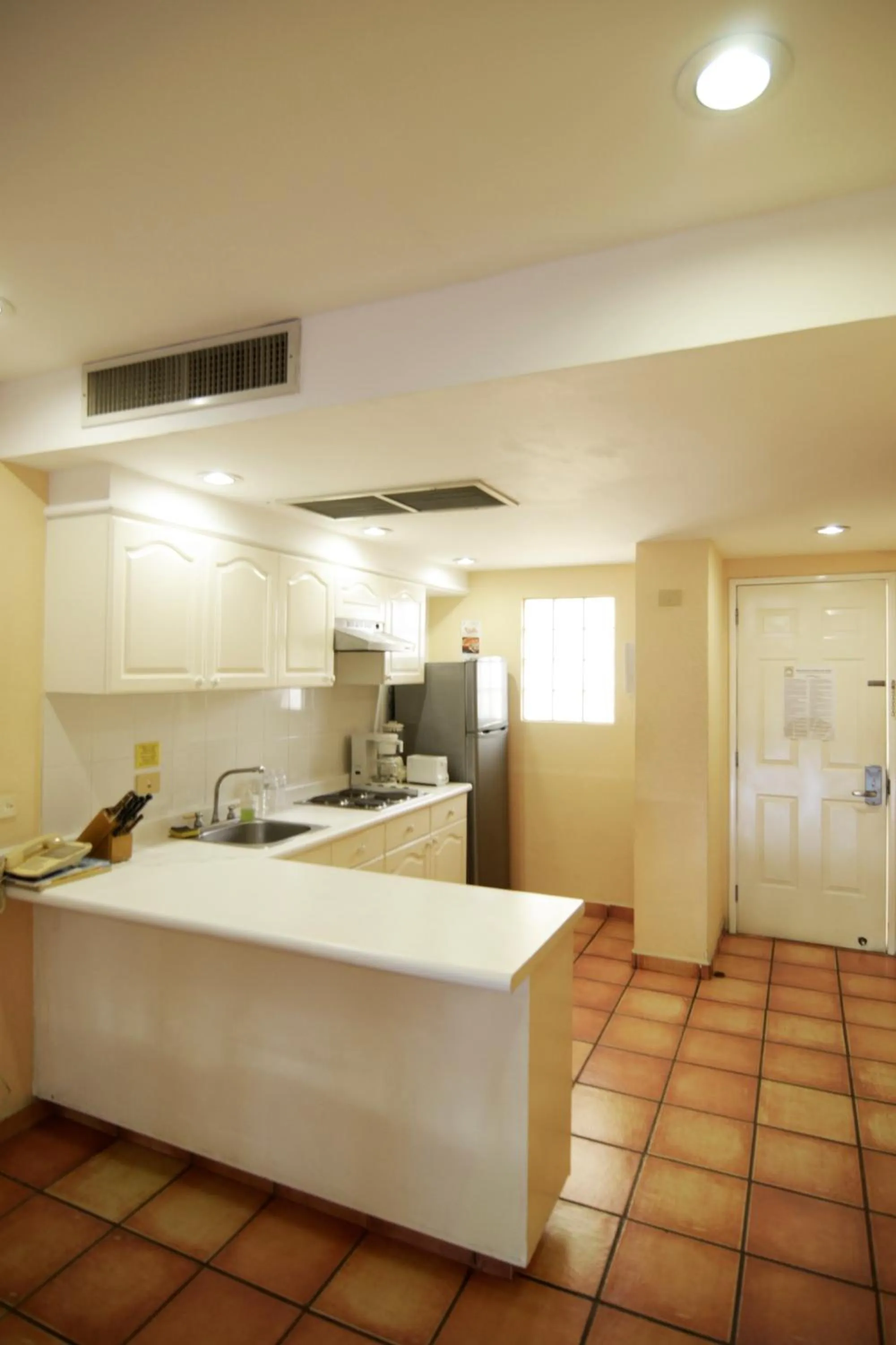 Kitchen or kitchenette in Suites Las Palmas