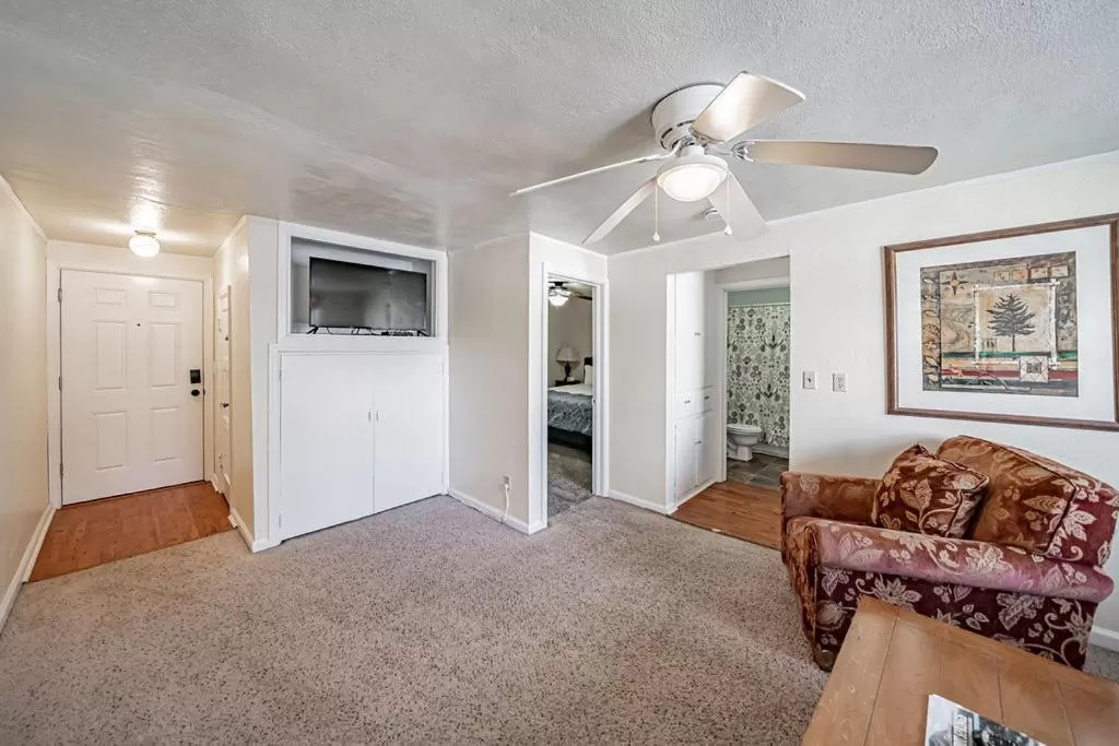 TV and multimedia, Seating Area in Suites of Lava Hot Springs