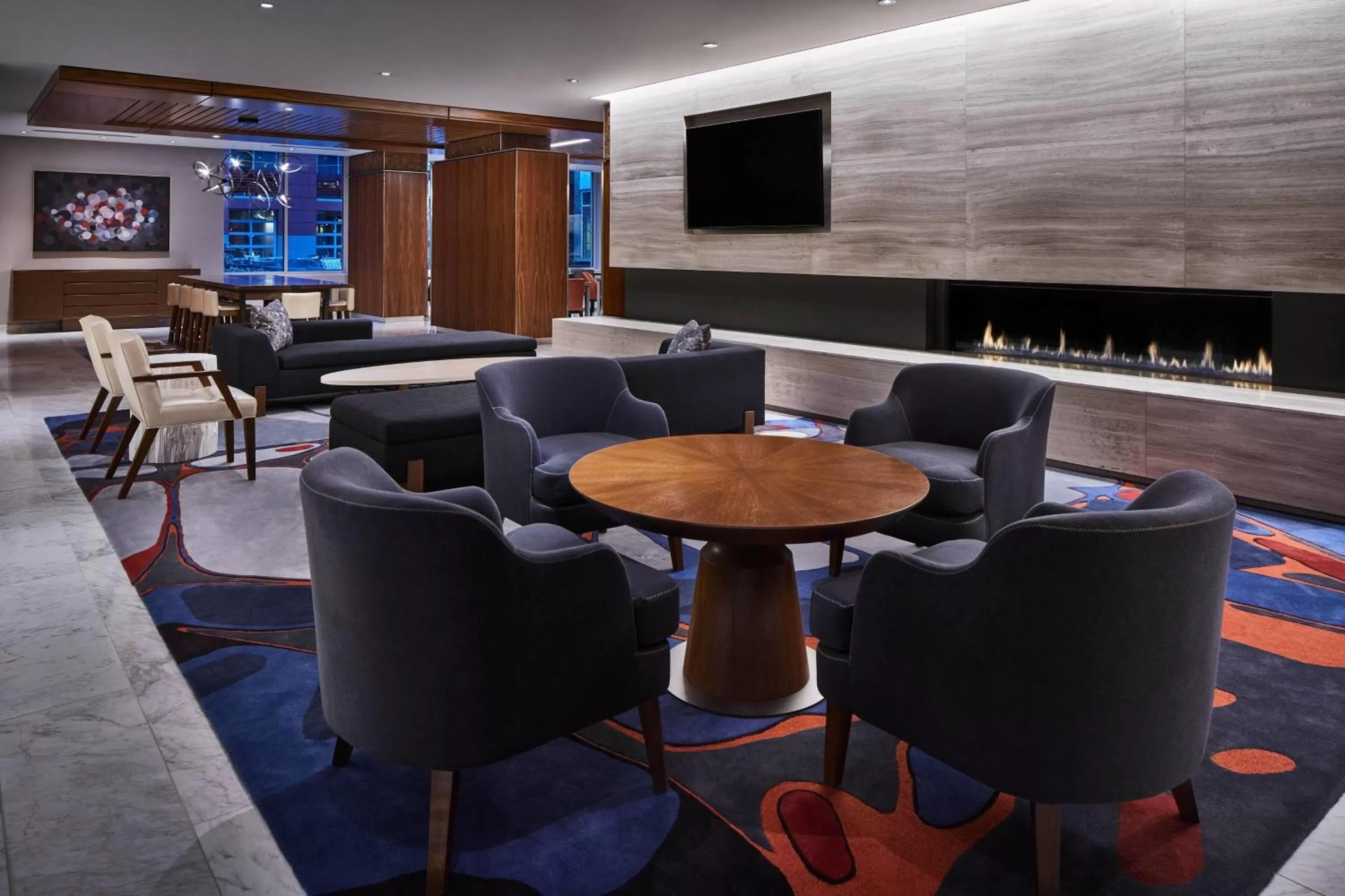 Lounge or bar in Residence Inn by Marriott Washington Downtown/Convention Center