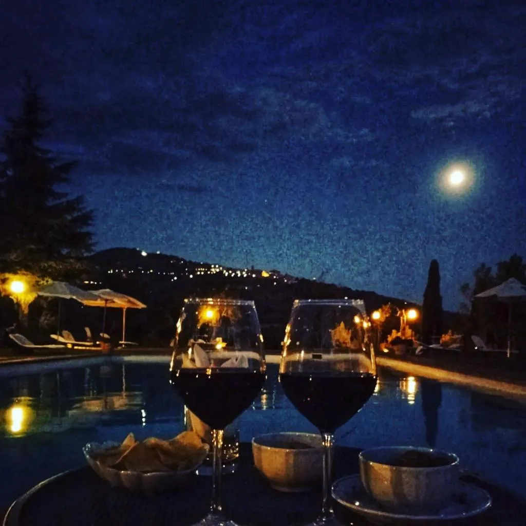 Swimming pool in Relais Villa Baldelli