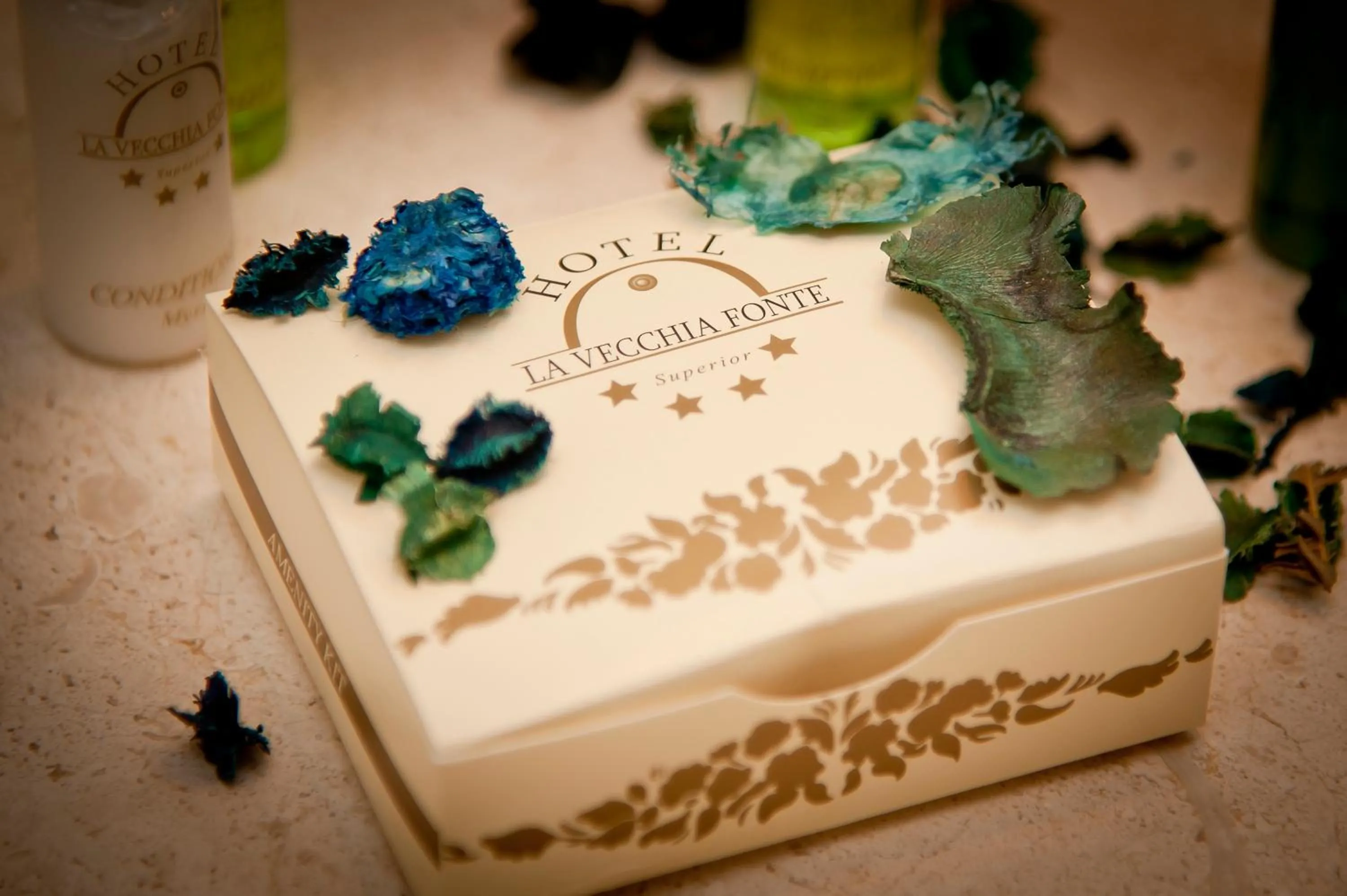 Decorative detail in La Vecchia Fonte Boutique Hotel