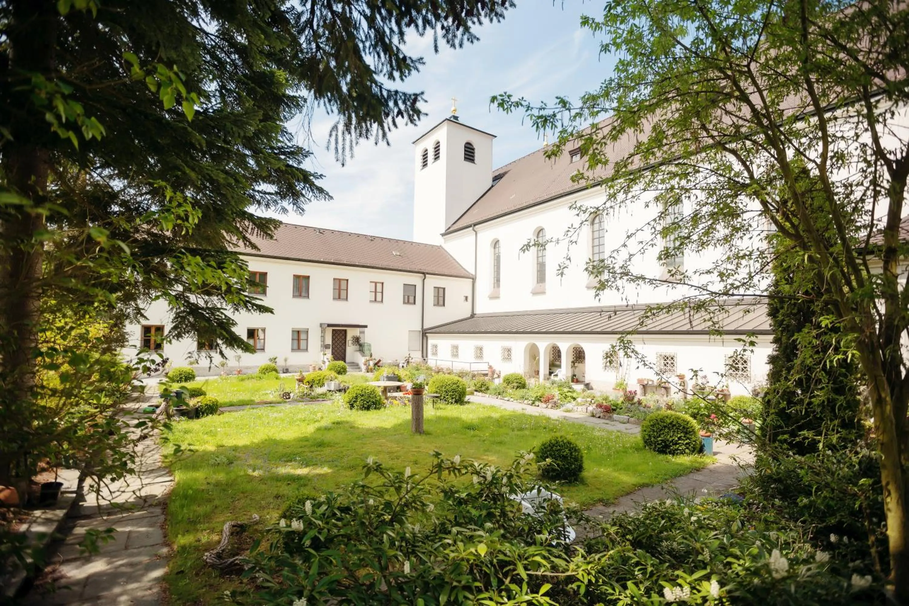 Spring in Kloster St. Josef