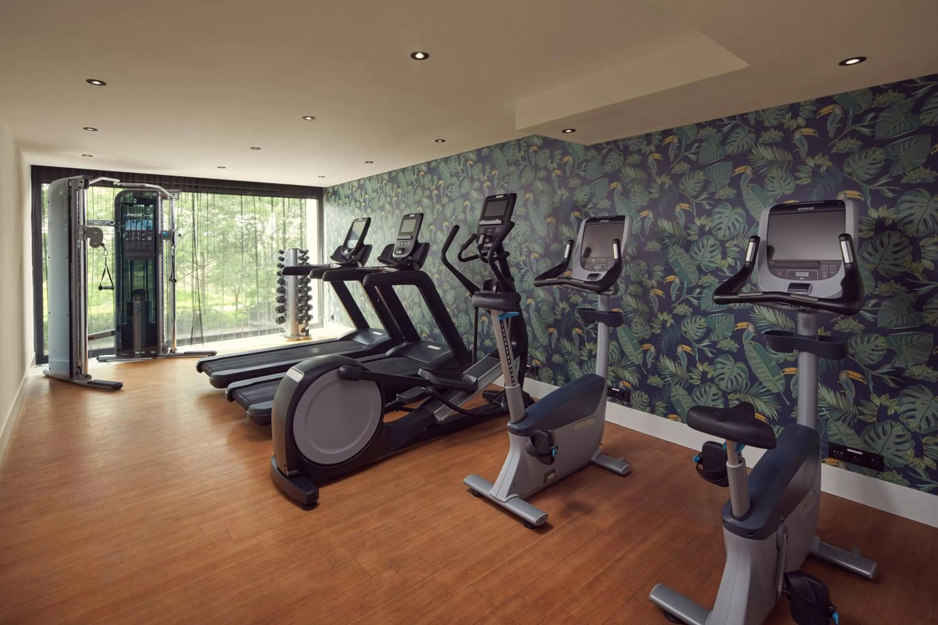 Fitness centre/facilities in Van der Valk Hotel Antwerpen