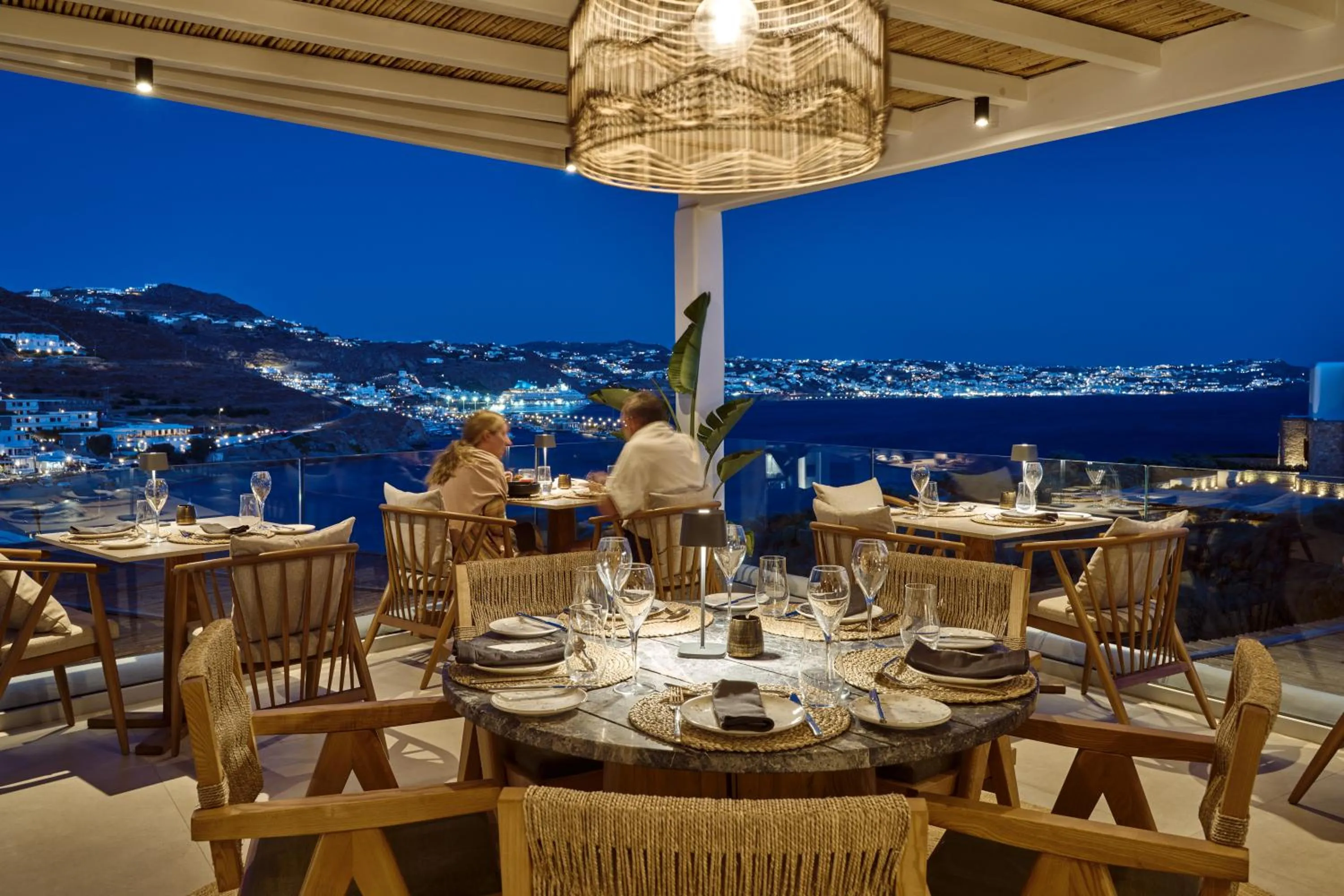 Restaurant/places to eat in Mykonos Princess Hotel