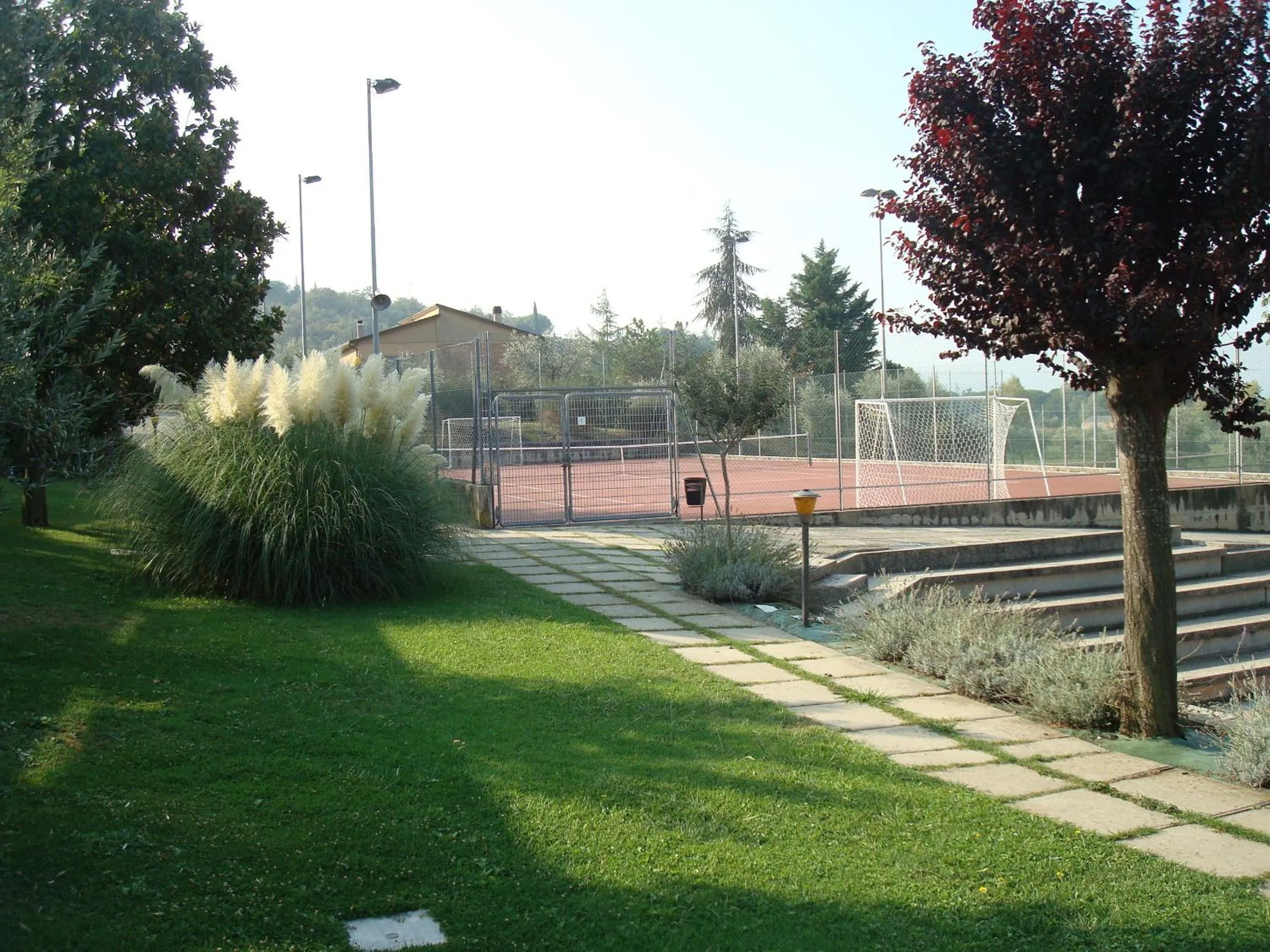 Tennis court in Hotel Le Tre Isole