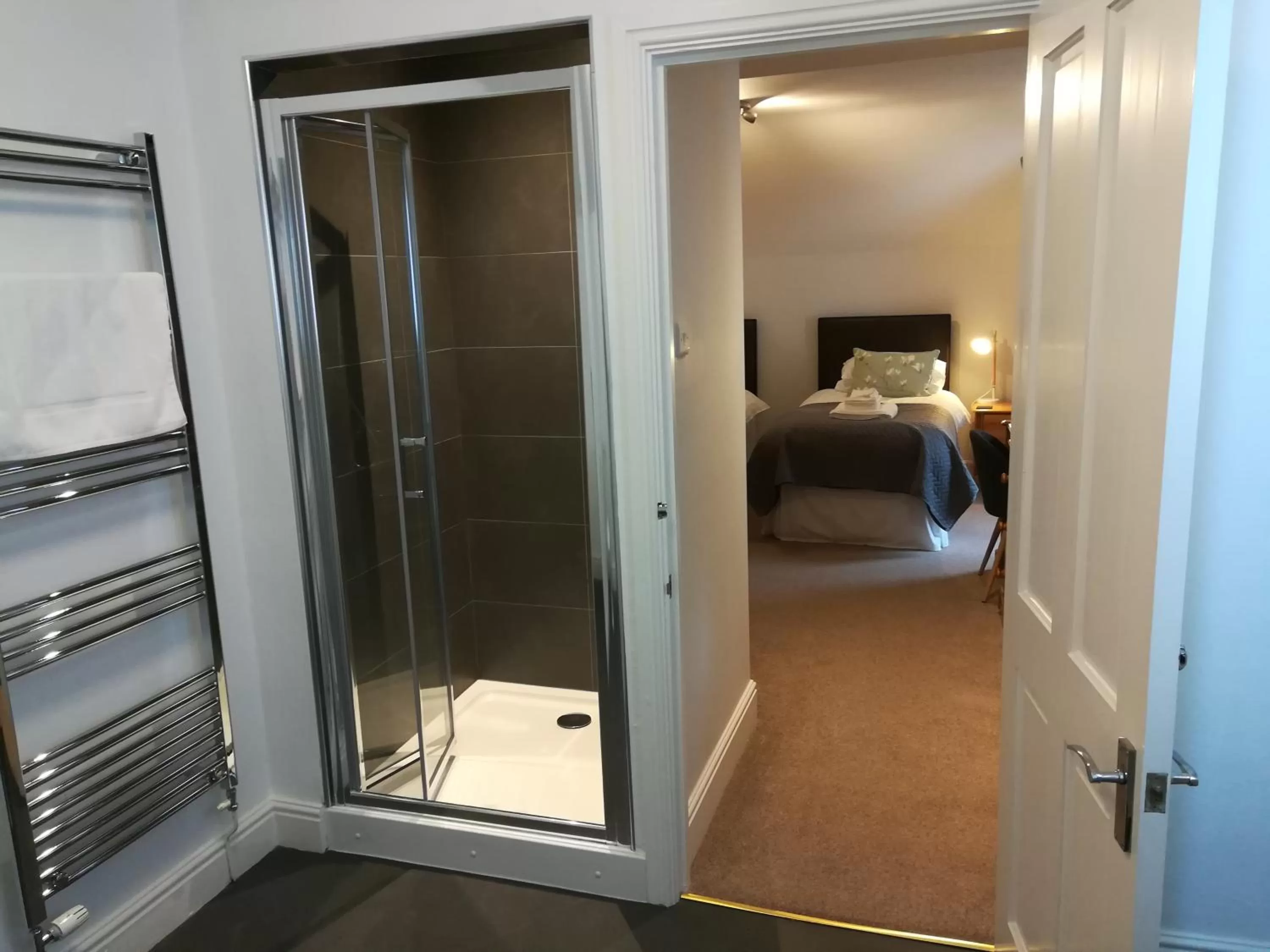 Shower in Aberconwy House B&B