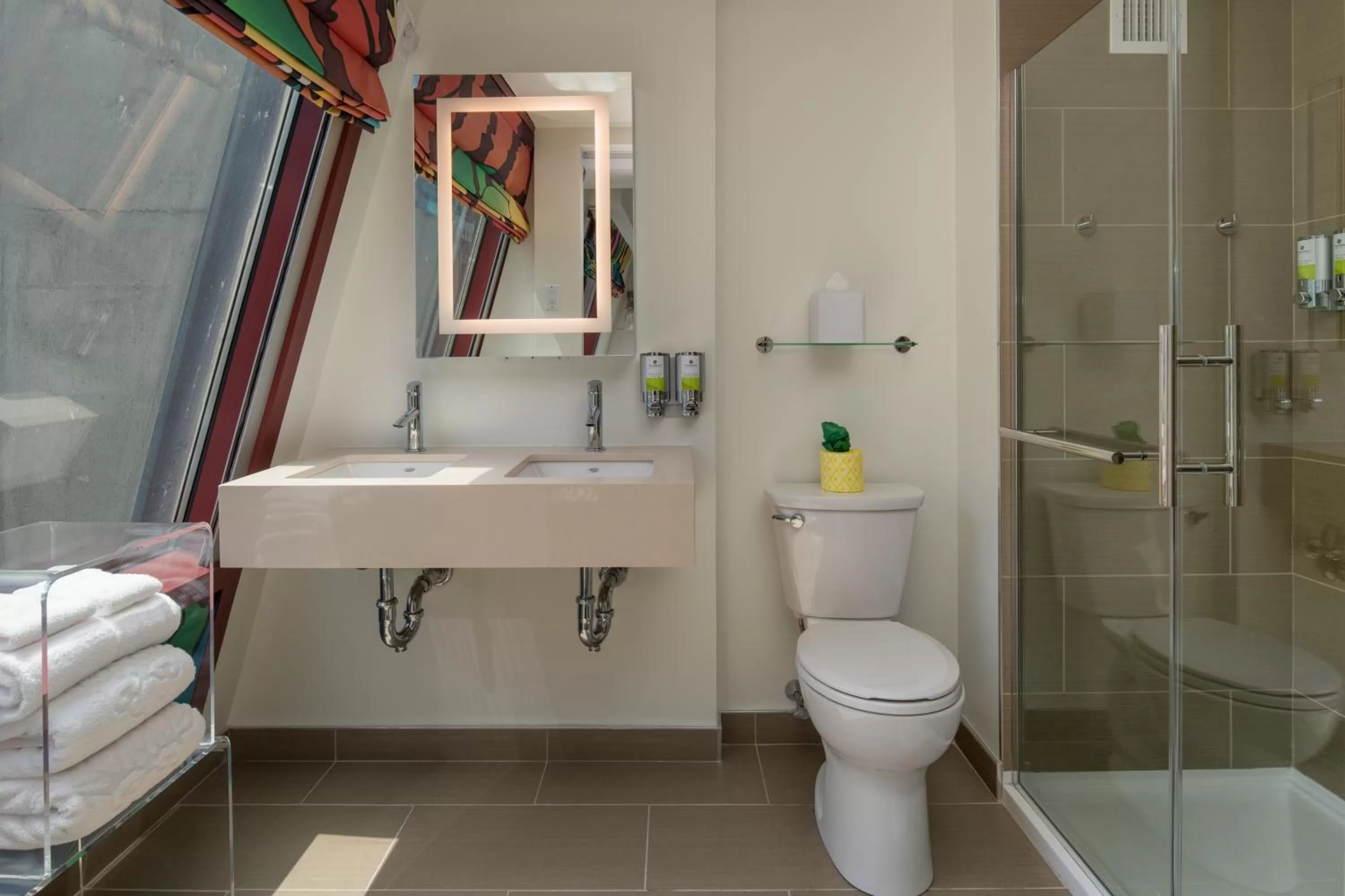 Bathroom in Staypineapple, An Artful Hotel, Midtown New York