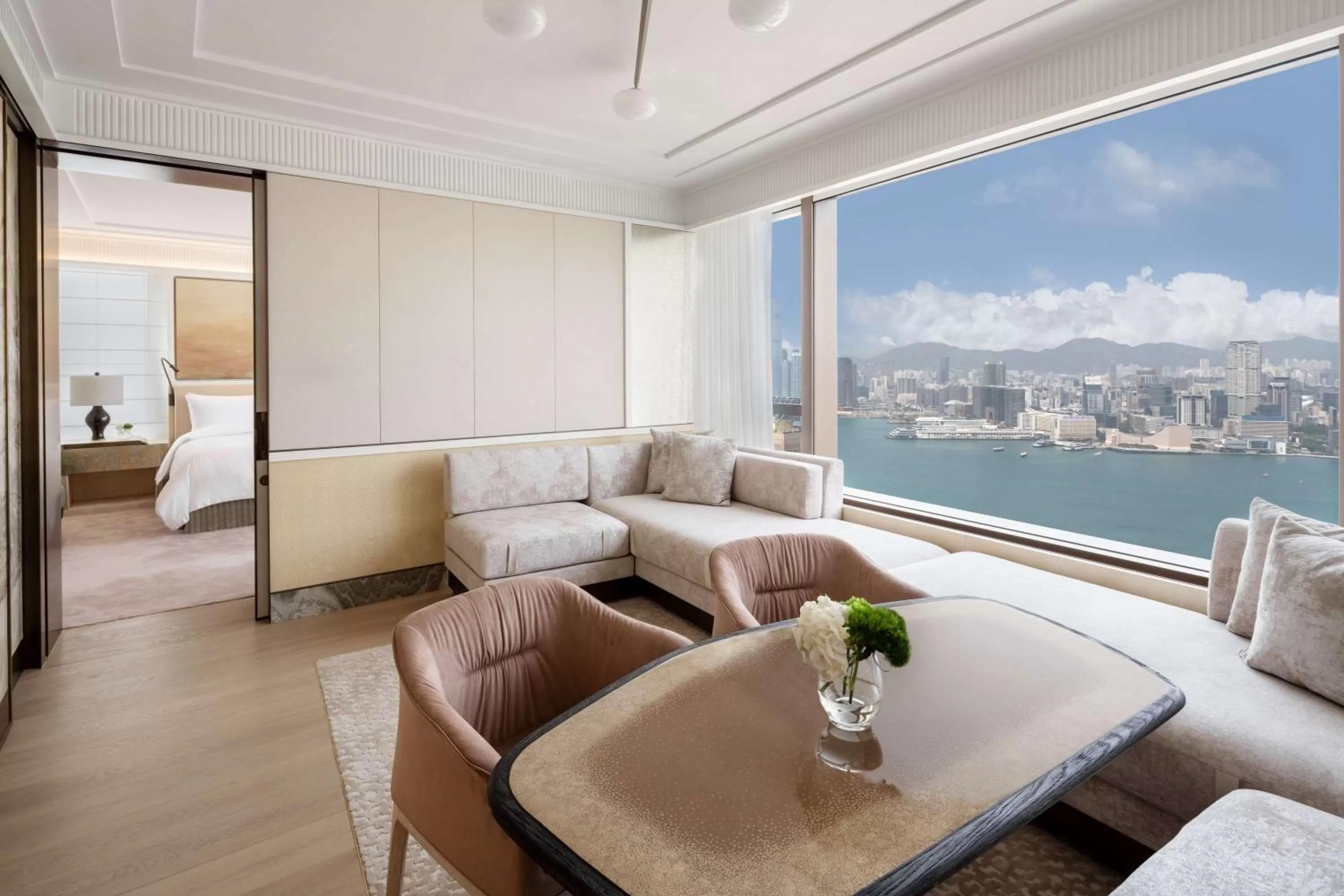 View (from property/room) in Island Shangri-La, Hong Kong