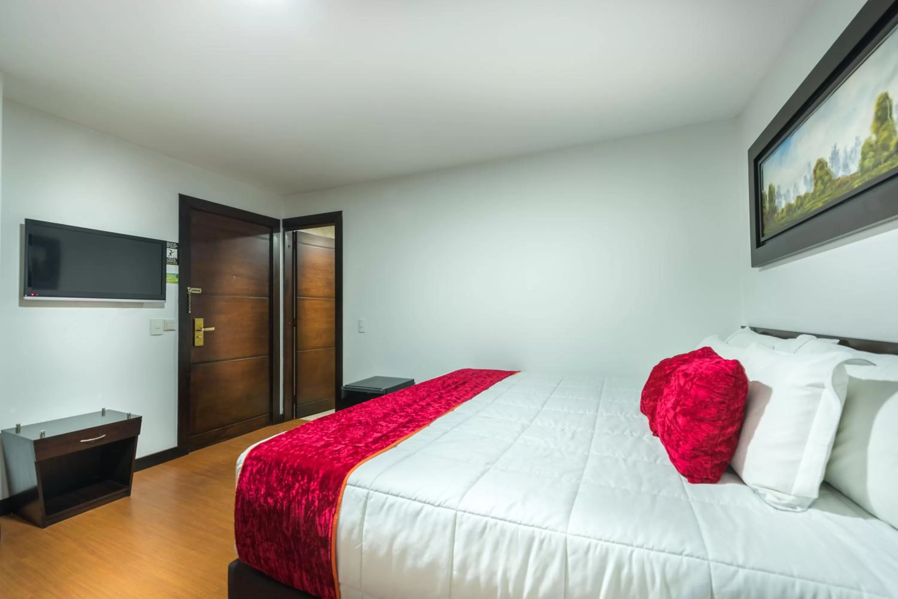 Bed in Hotel Bogota Resort