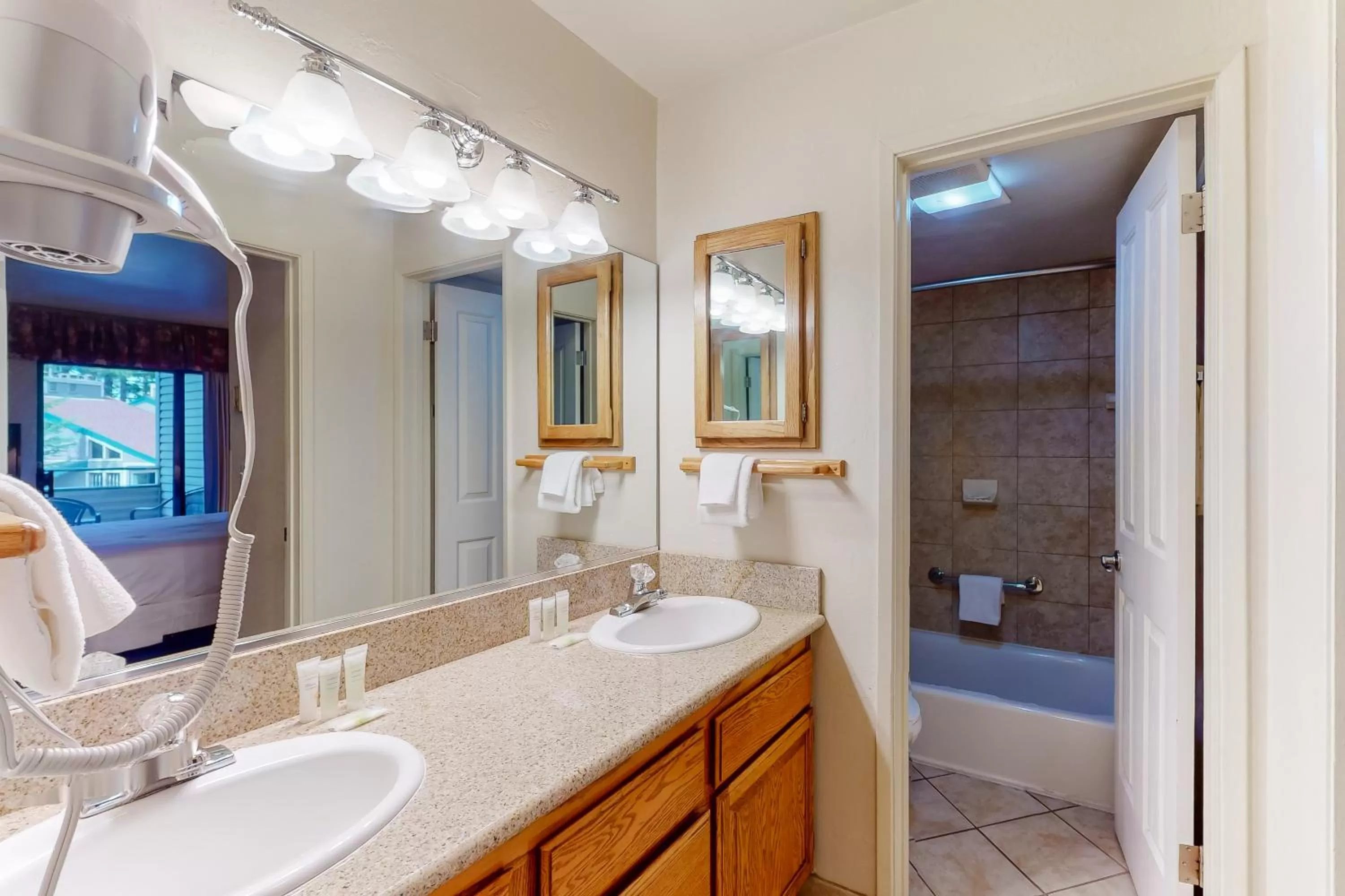 Bathroom in Life at the Lodge