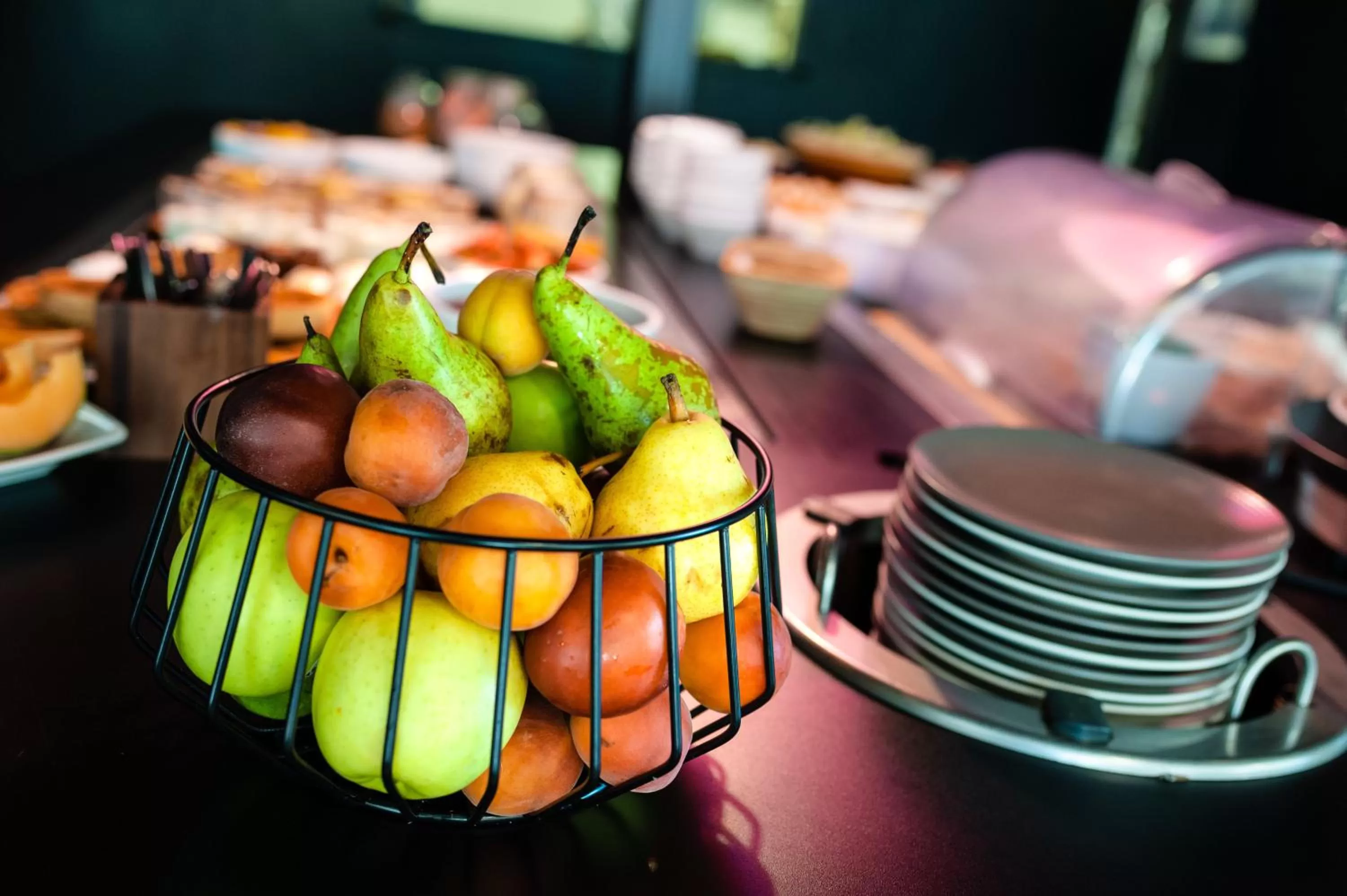 Food close-up in Campanile Beaune