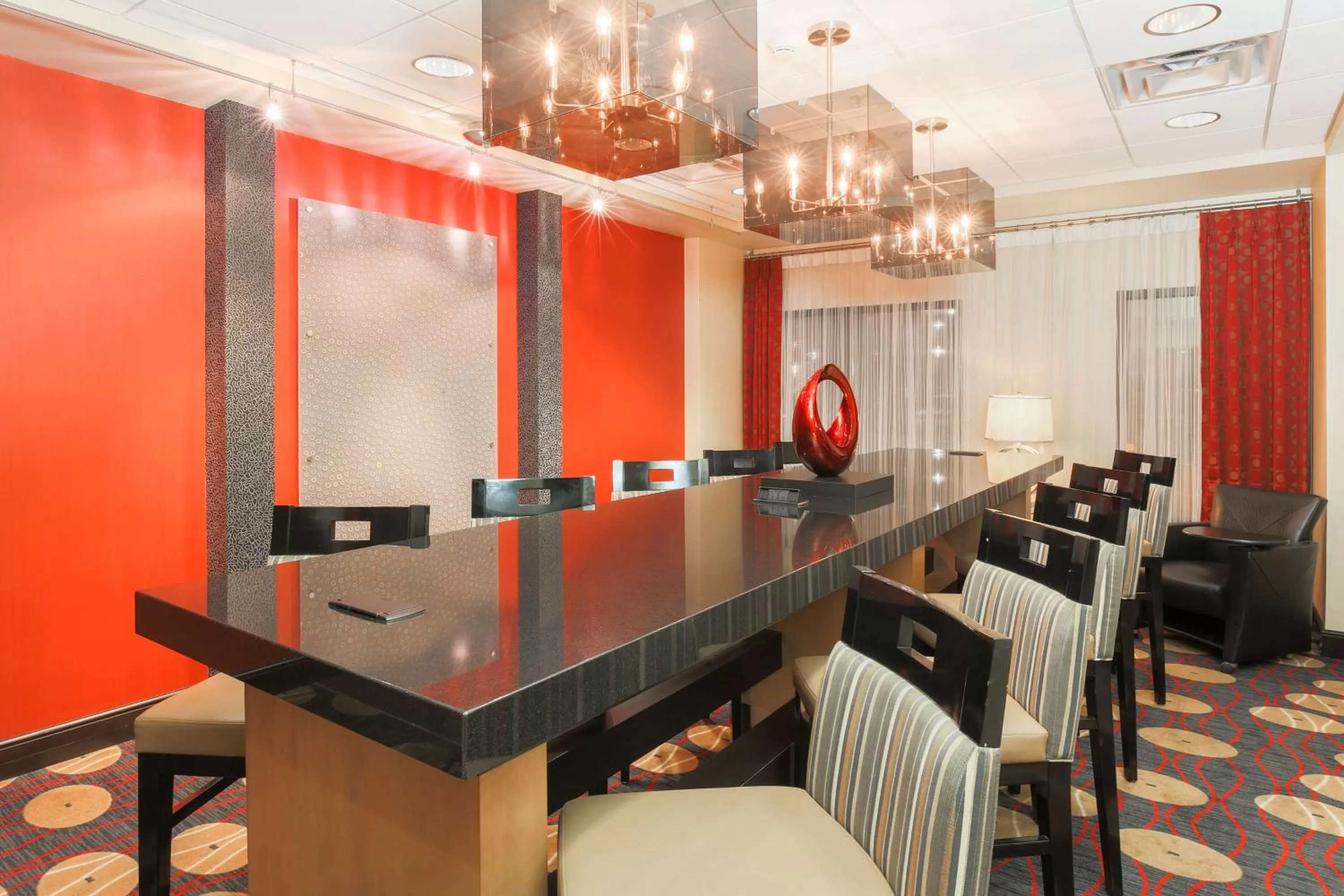 Lobby or reception in Hampton Inn Champaign/Urbana