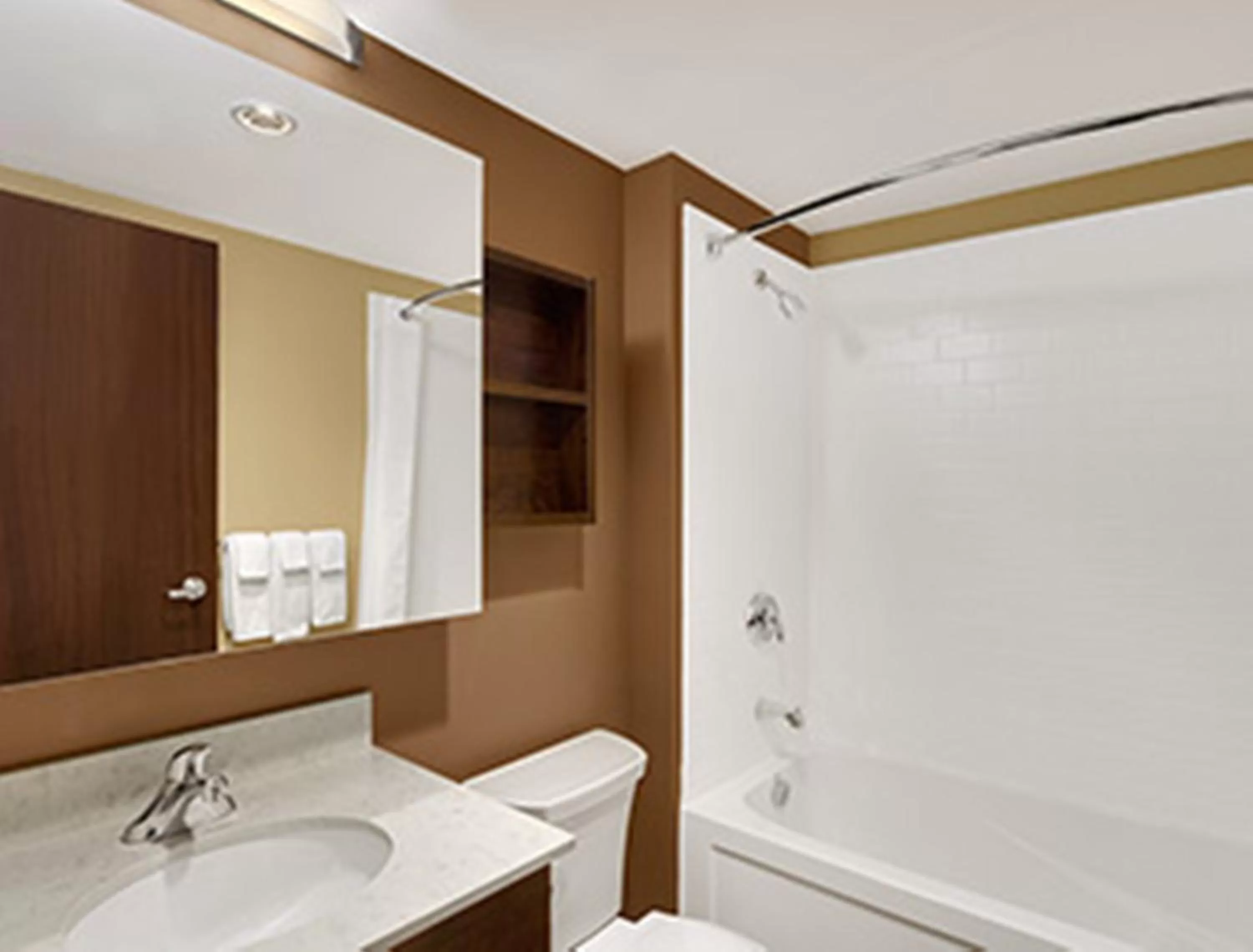 Bathroom in Microtel Inn & Suites by Wyndham - Timmins