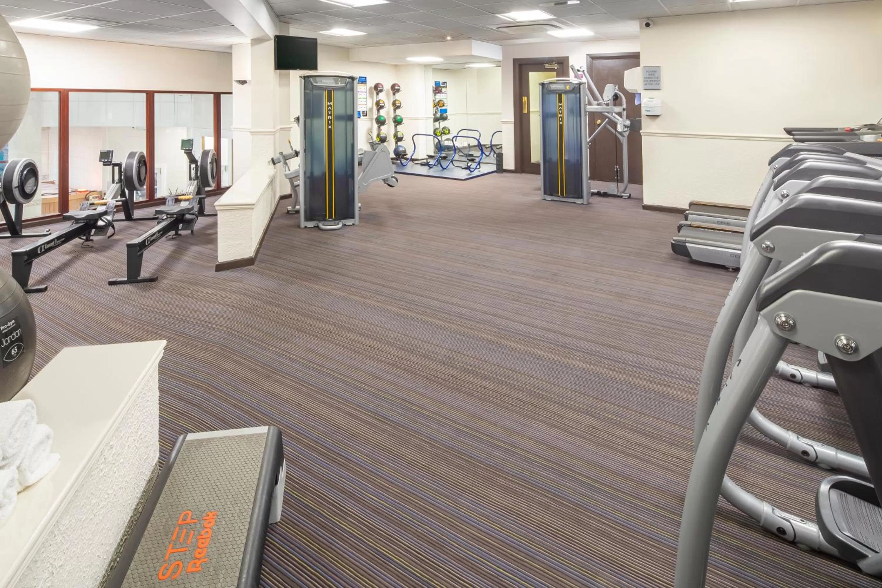 Fitness centre/facilities in Crowne Plaza Solihull by IHG
